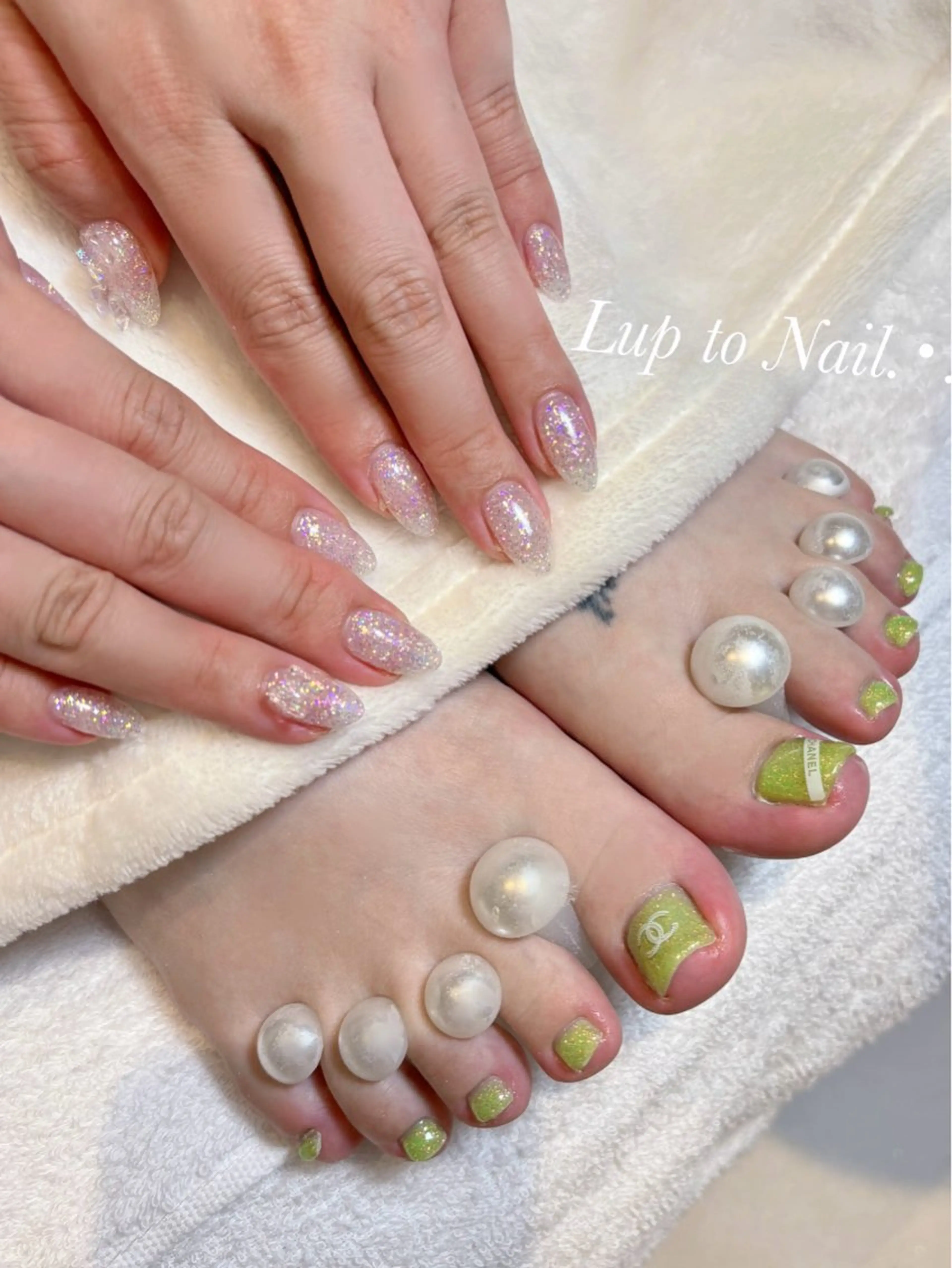ネイル 春ネイル Lupto　Nail 【リップトゥネイル】のネイルデザイン