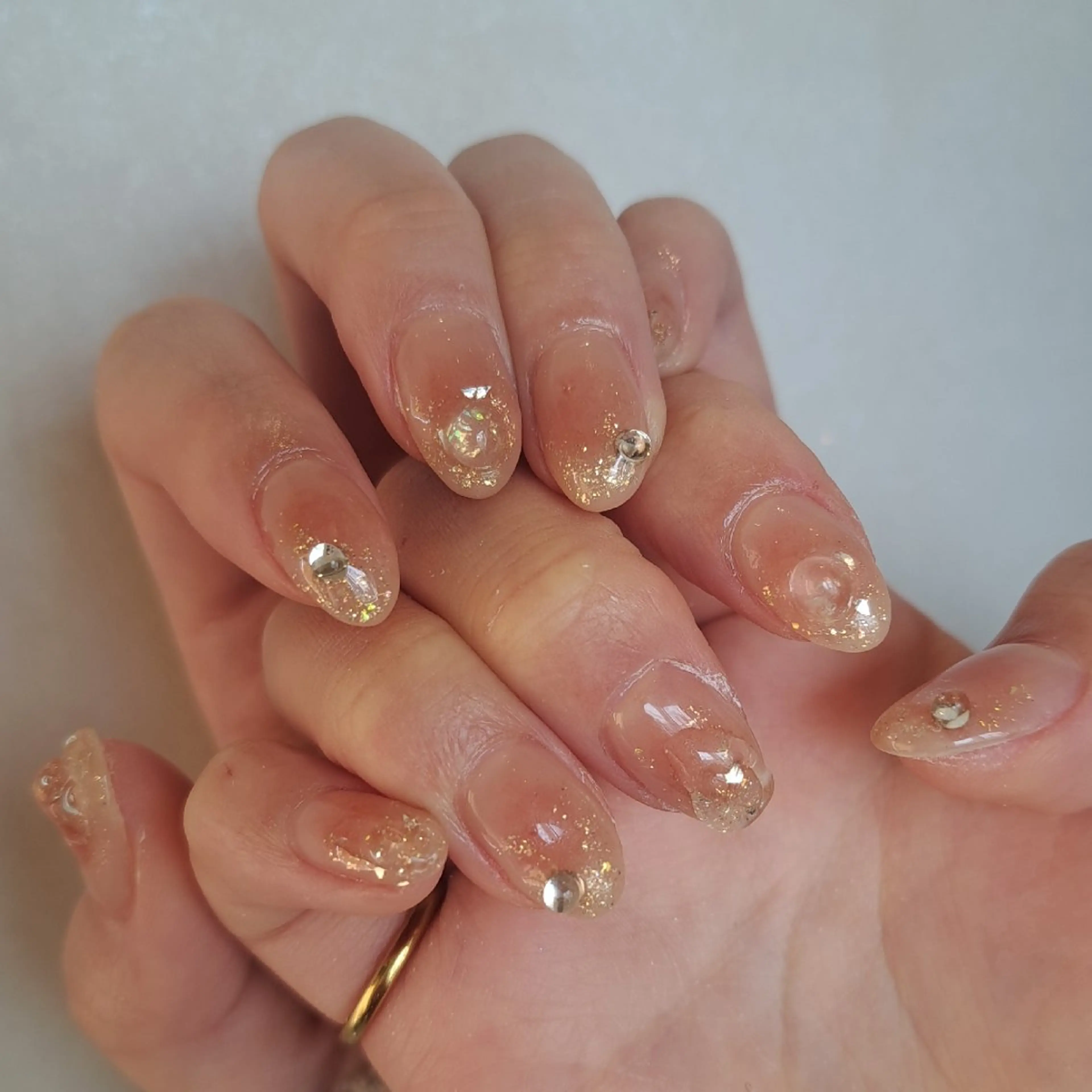 ネイル アートネイル チークネイル ジェルネイル キラキラネイル 持ち込み Nail mood /アートし放題のネイルデザイン