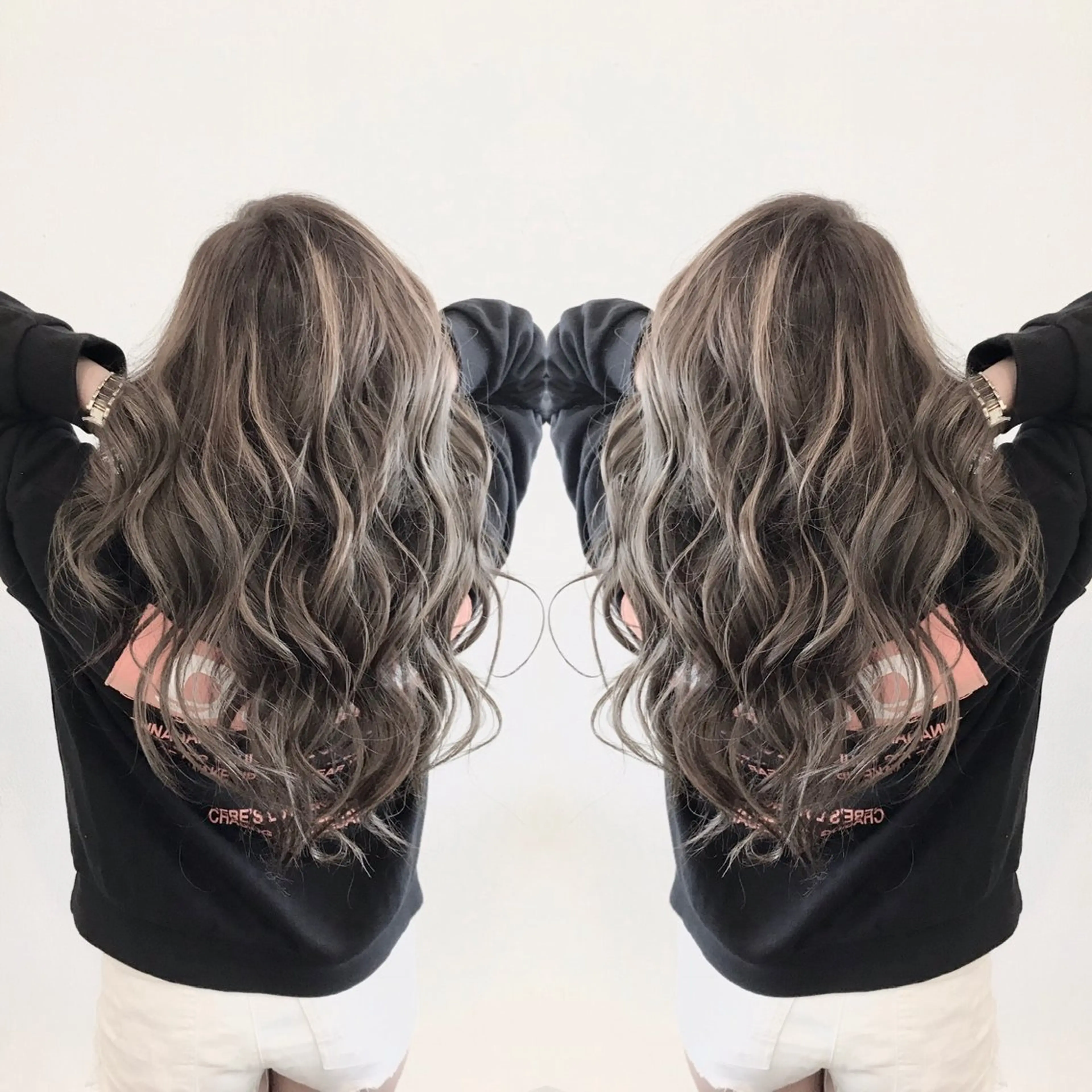 ロング カラー Hair make VERDA所属・富永 憲一郎のヘアスタイル