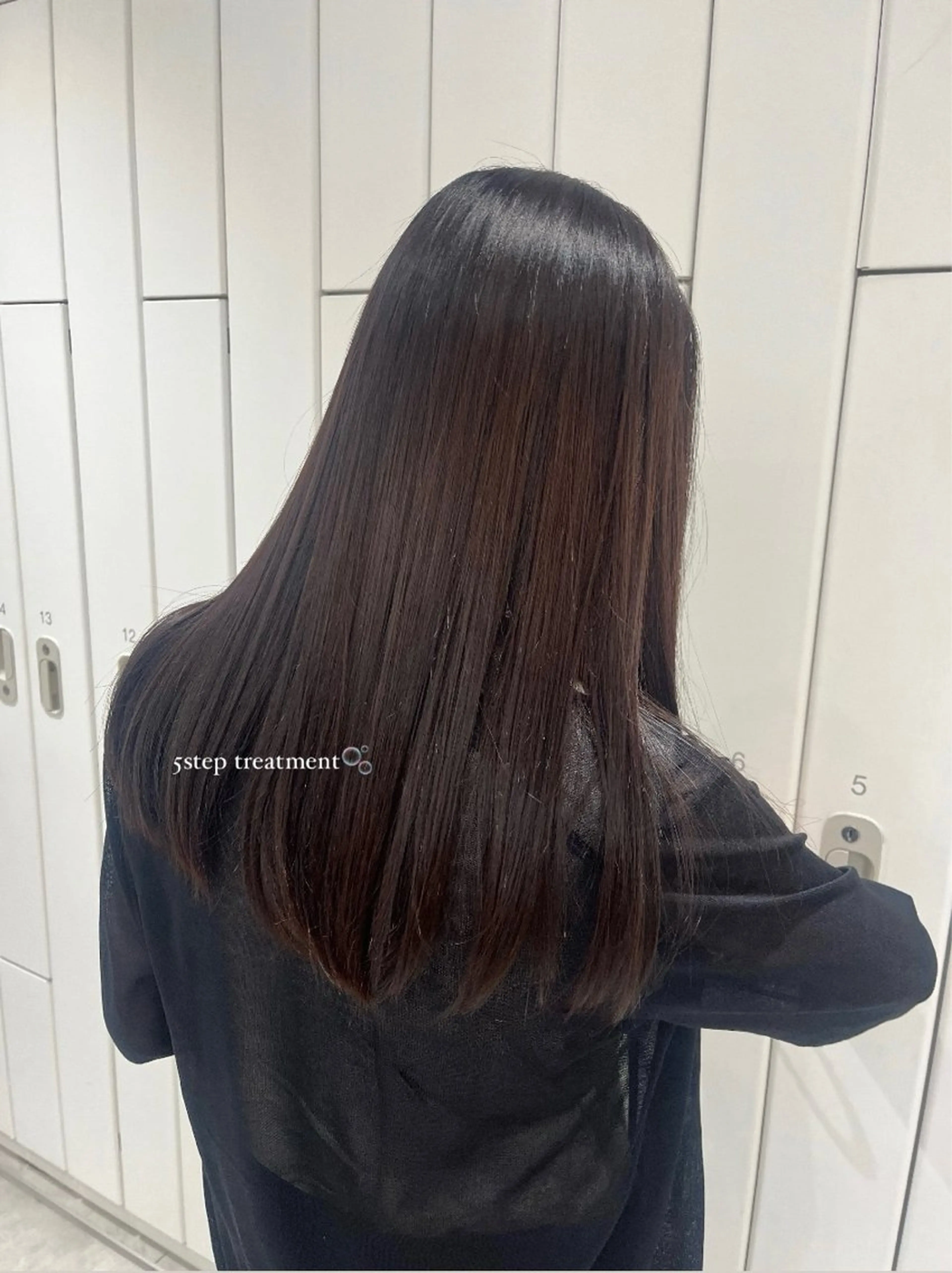 ロング saki‪🌱‬♡ /髪質改善カラーのヘアスタイル