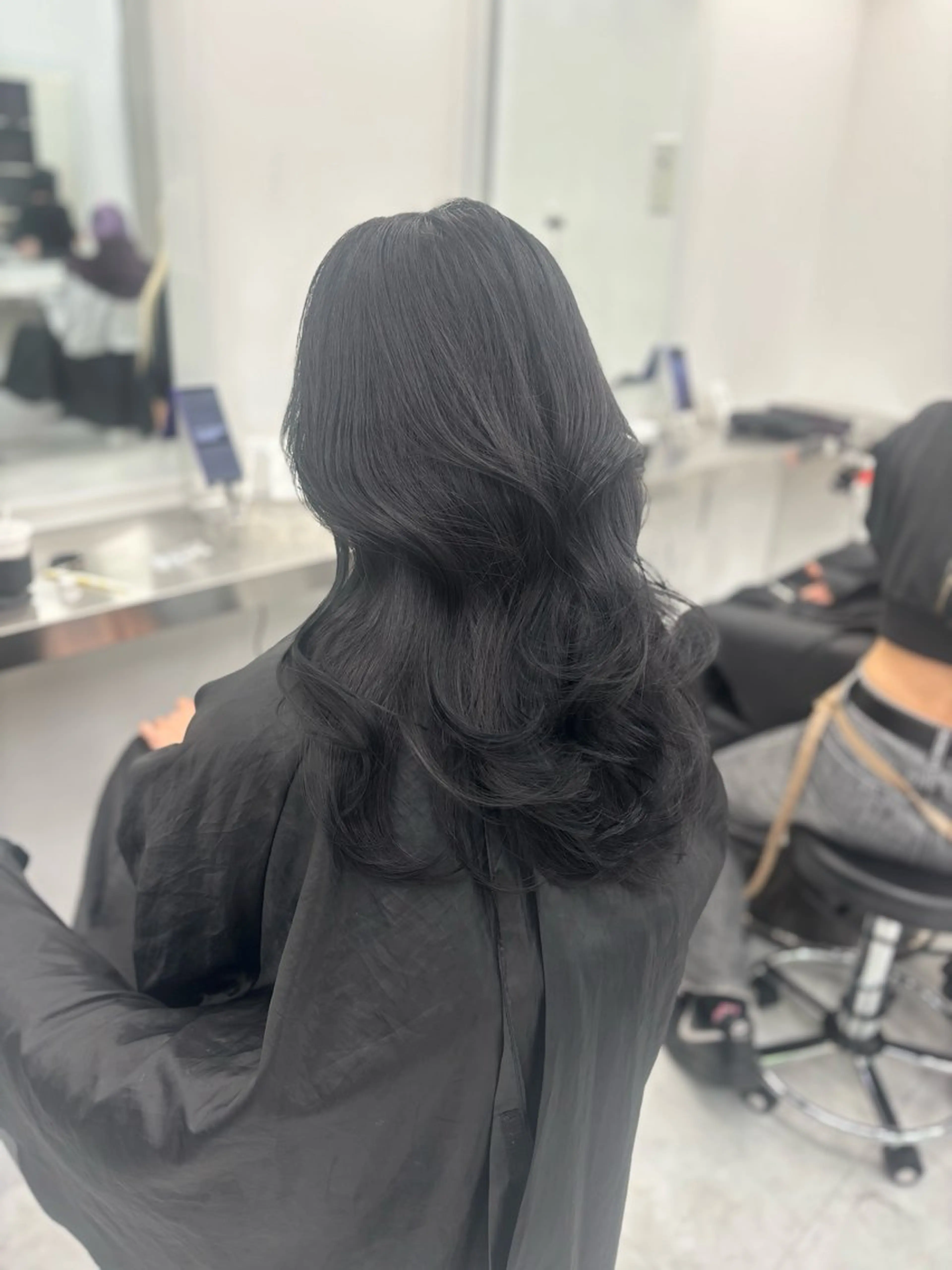カラー カット ヘアカラー トリートメント 韓国ヘア 🫧sawako🫧のヘアスタイル