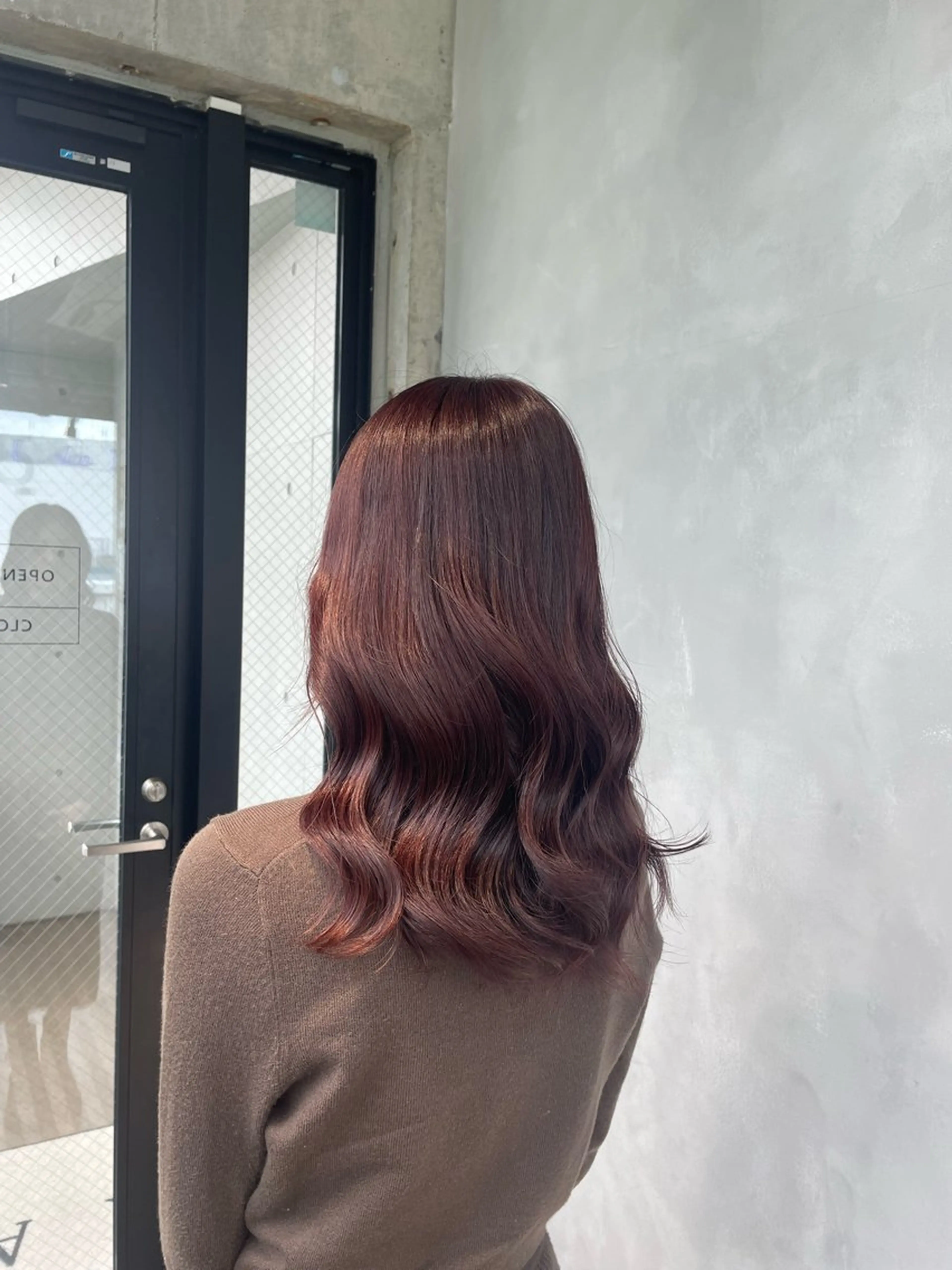 カラー 暖色/ハイトーン/ カラー/HBLのヘアスタイル