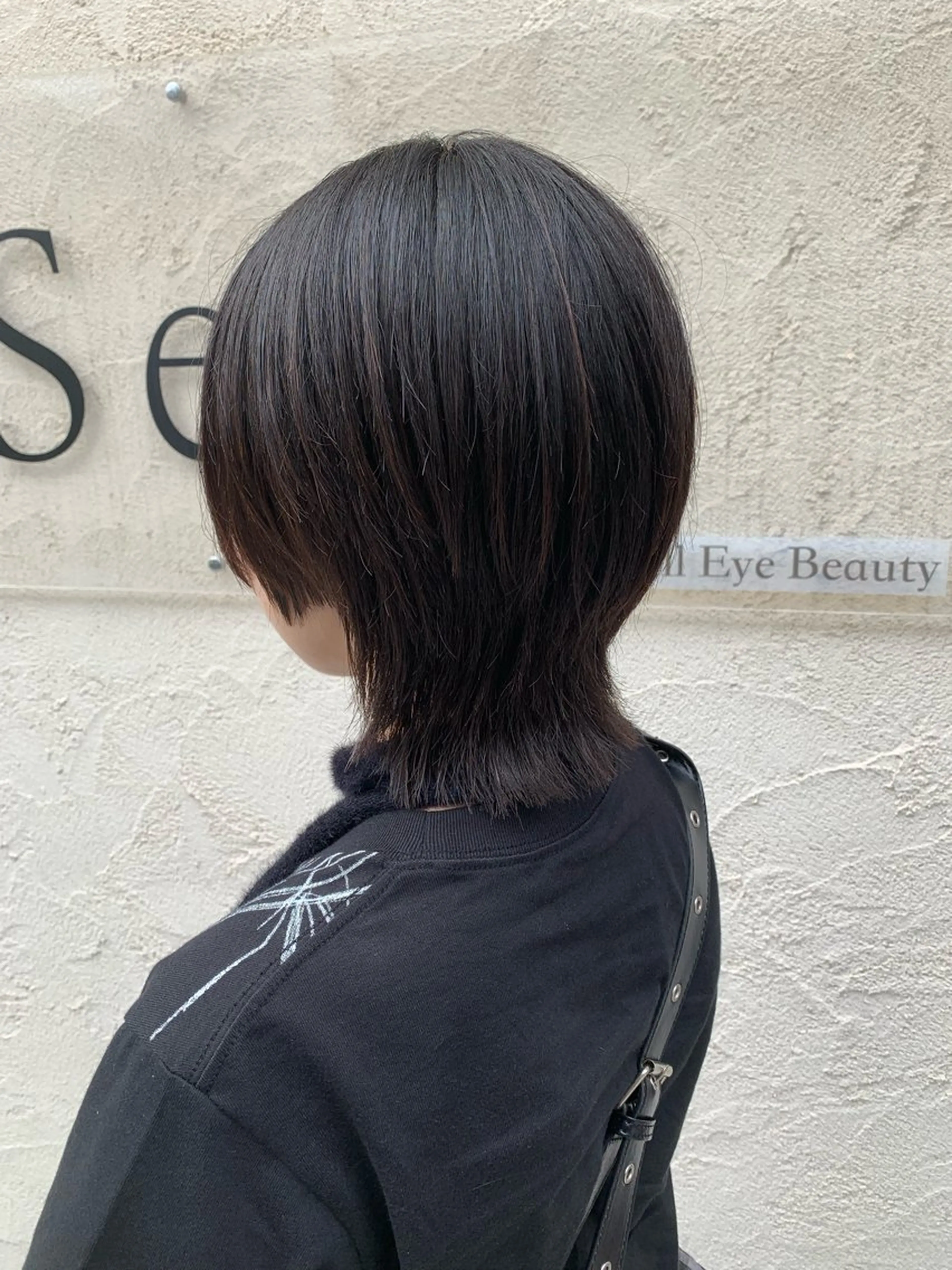 ショート ウルフカット カット 縮毛矯正 西村　弘輝 パーマ/艶髪カラーのヘアスタイル