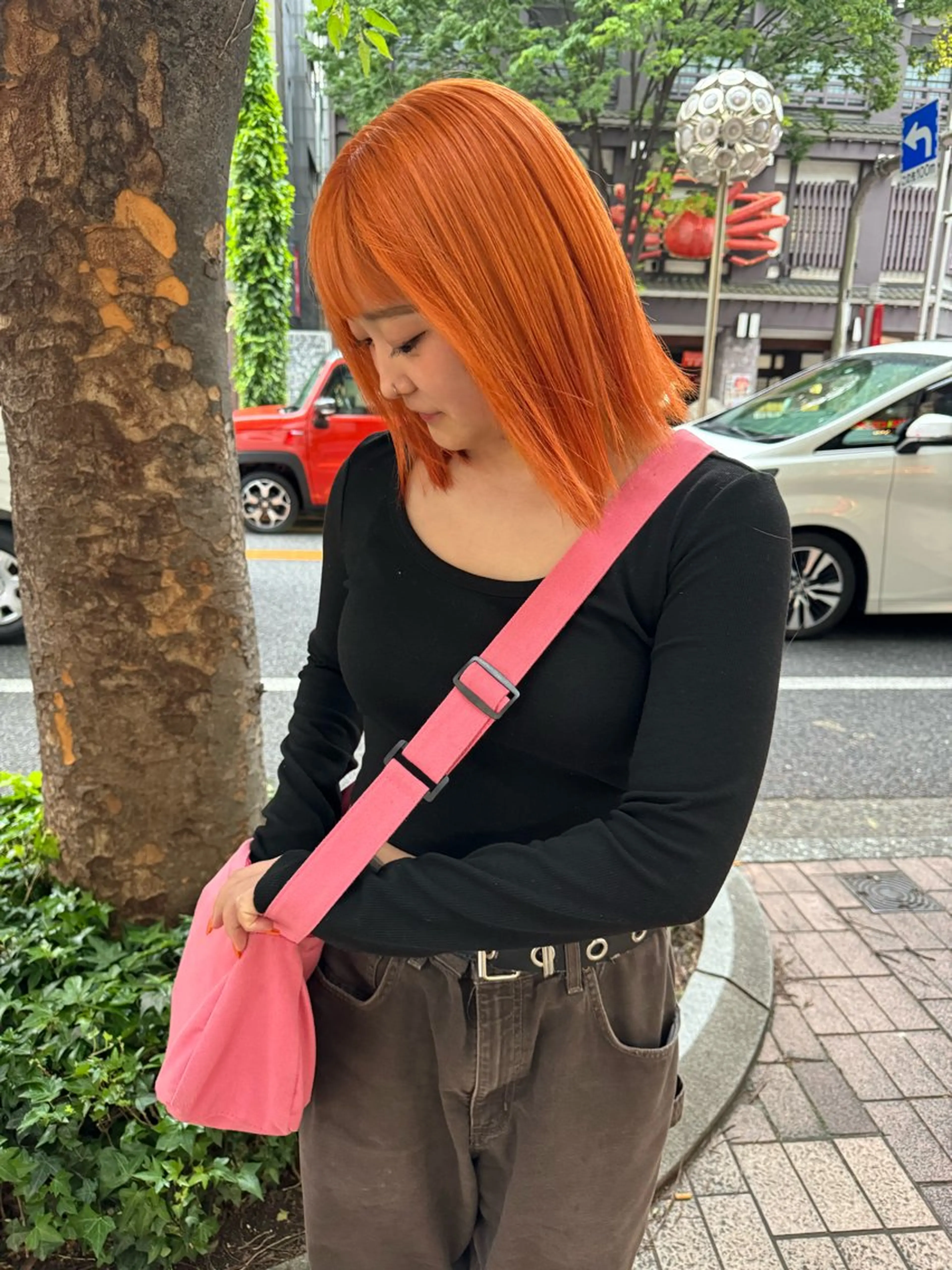 ミディアム カラー ヘアカラー トリートメント ミユル/ ブリーチカラー🎀✨のヘアスタイル