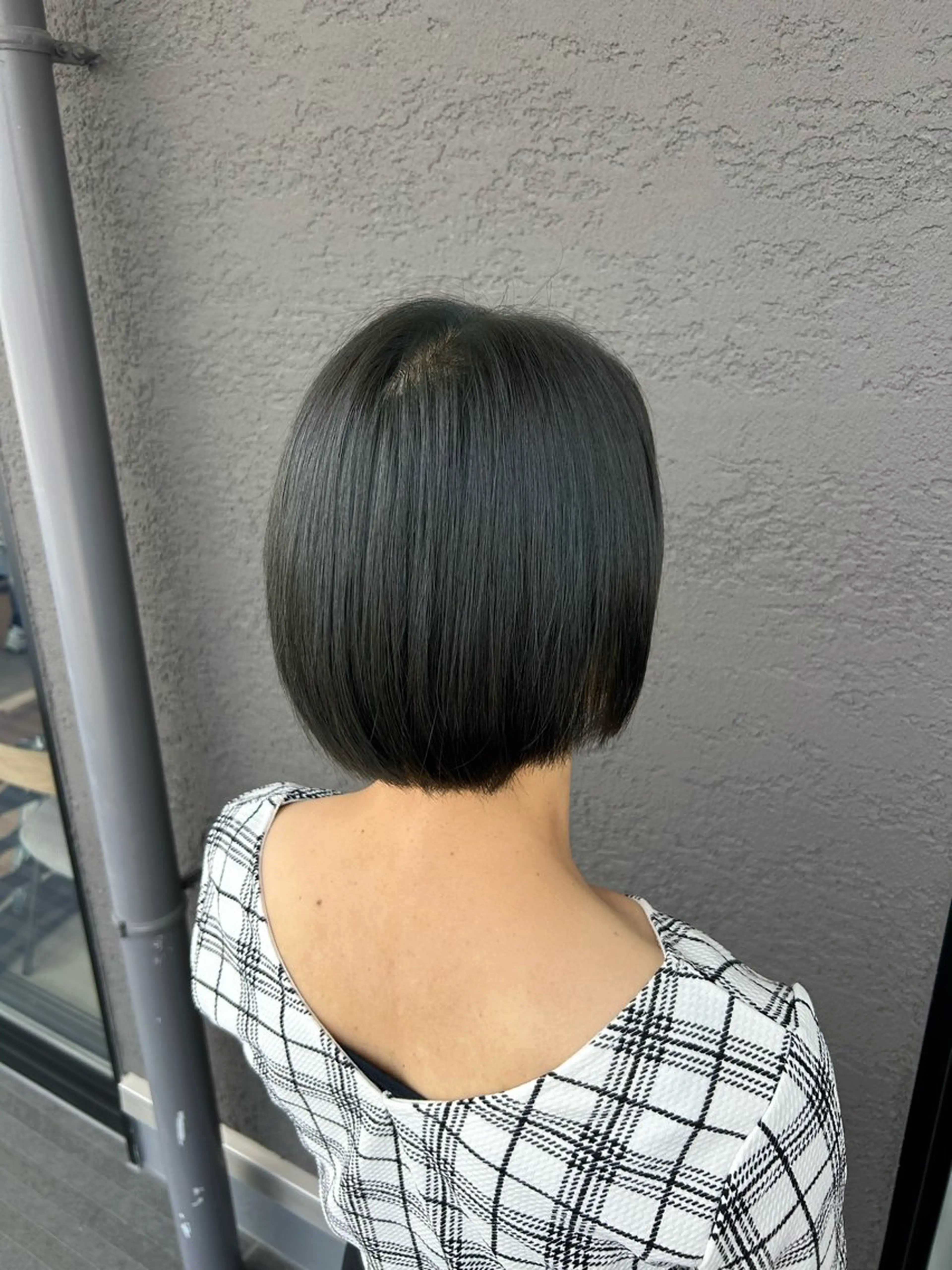 カラー オリーブカラー 福田 愛友のヘアスタイル