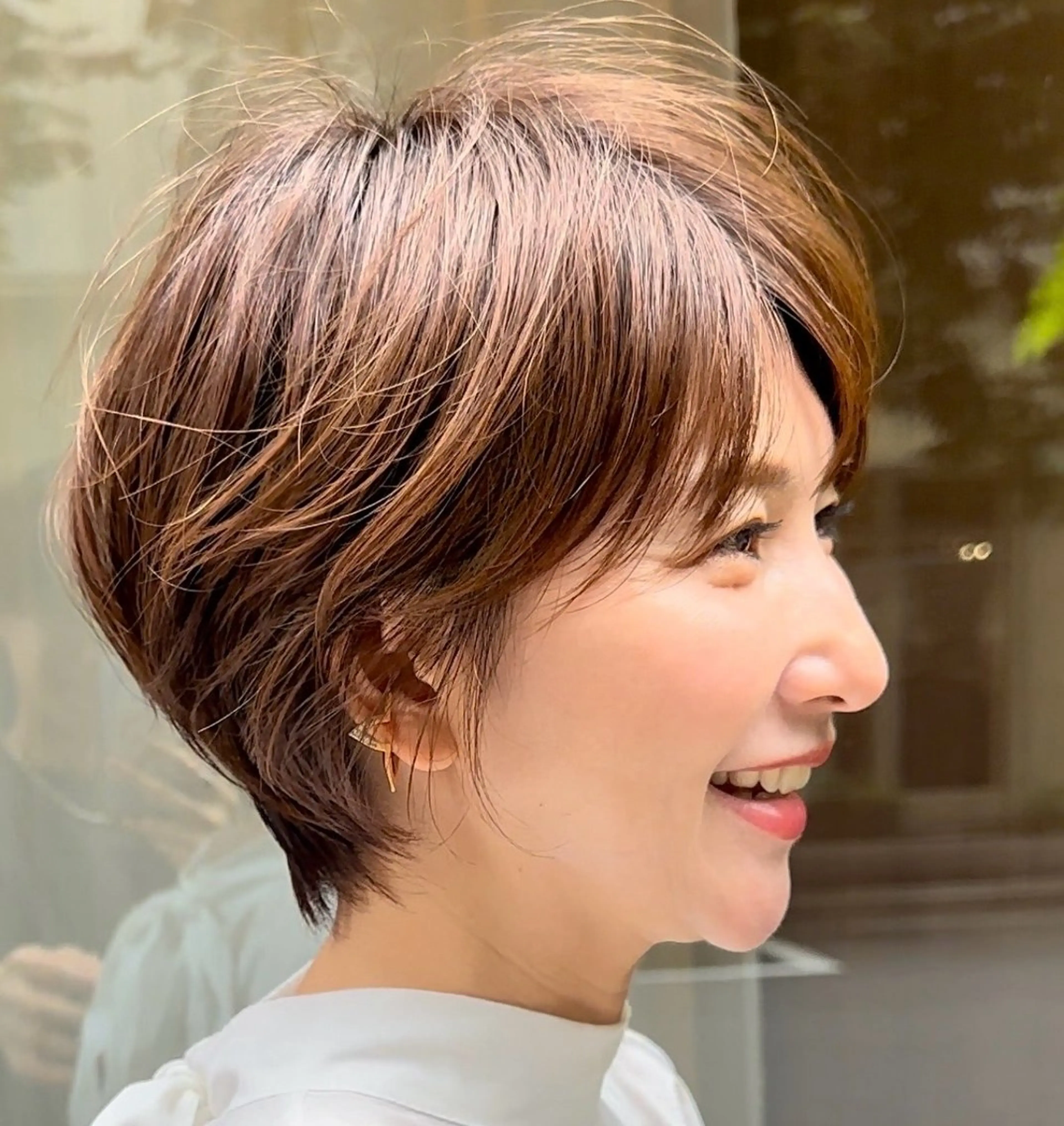 ショート カット ヘアカラー 大人可愛いショート/ 雄輝のヘアスタイル