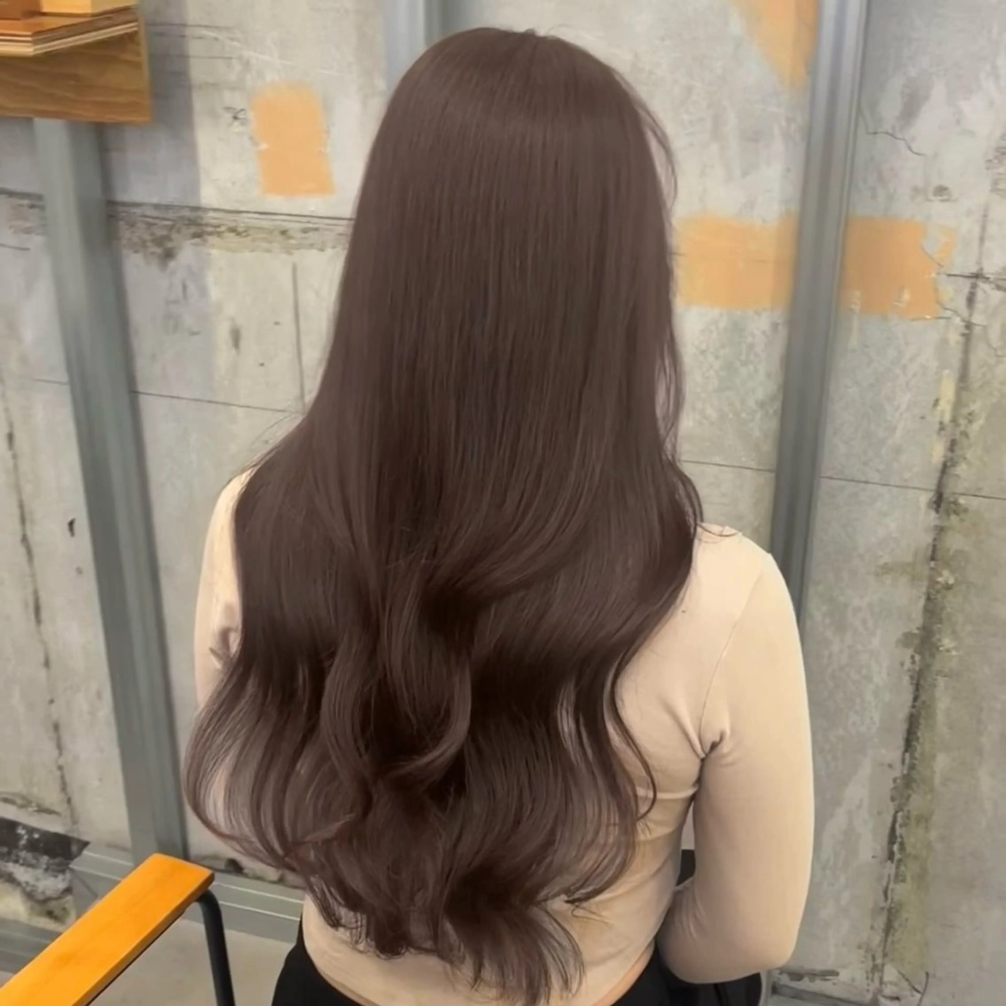 ロング ヘアカラー 髪質改善特化／透明感 カラー／ＡＫＡＮＥ♡のヘアスタイル