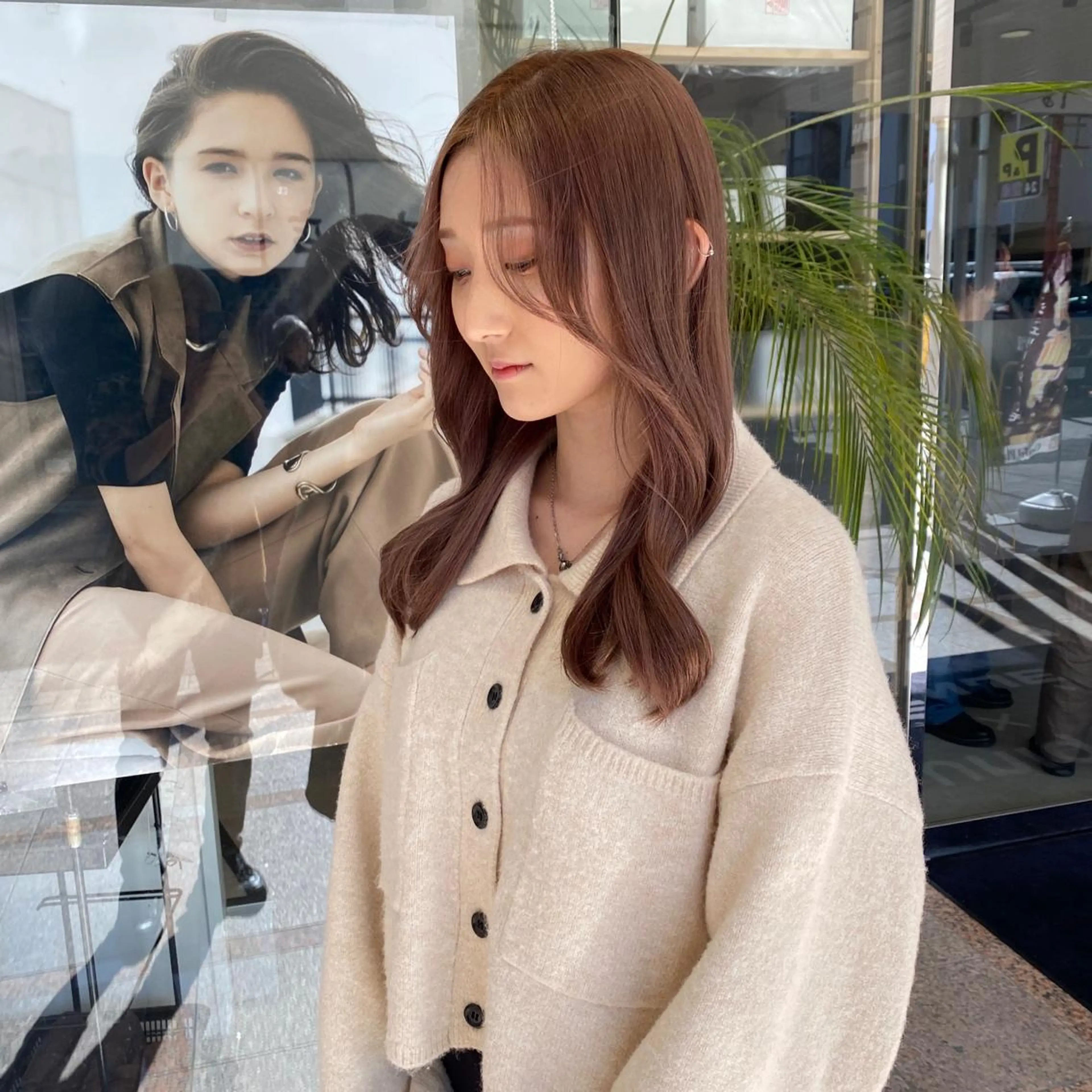 ロング 韓国風ヘア THE ESCALA 町田所属・町田縮毛矯正/ 髪質改善/美髪特化のヘアスタイル