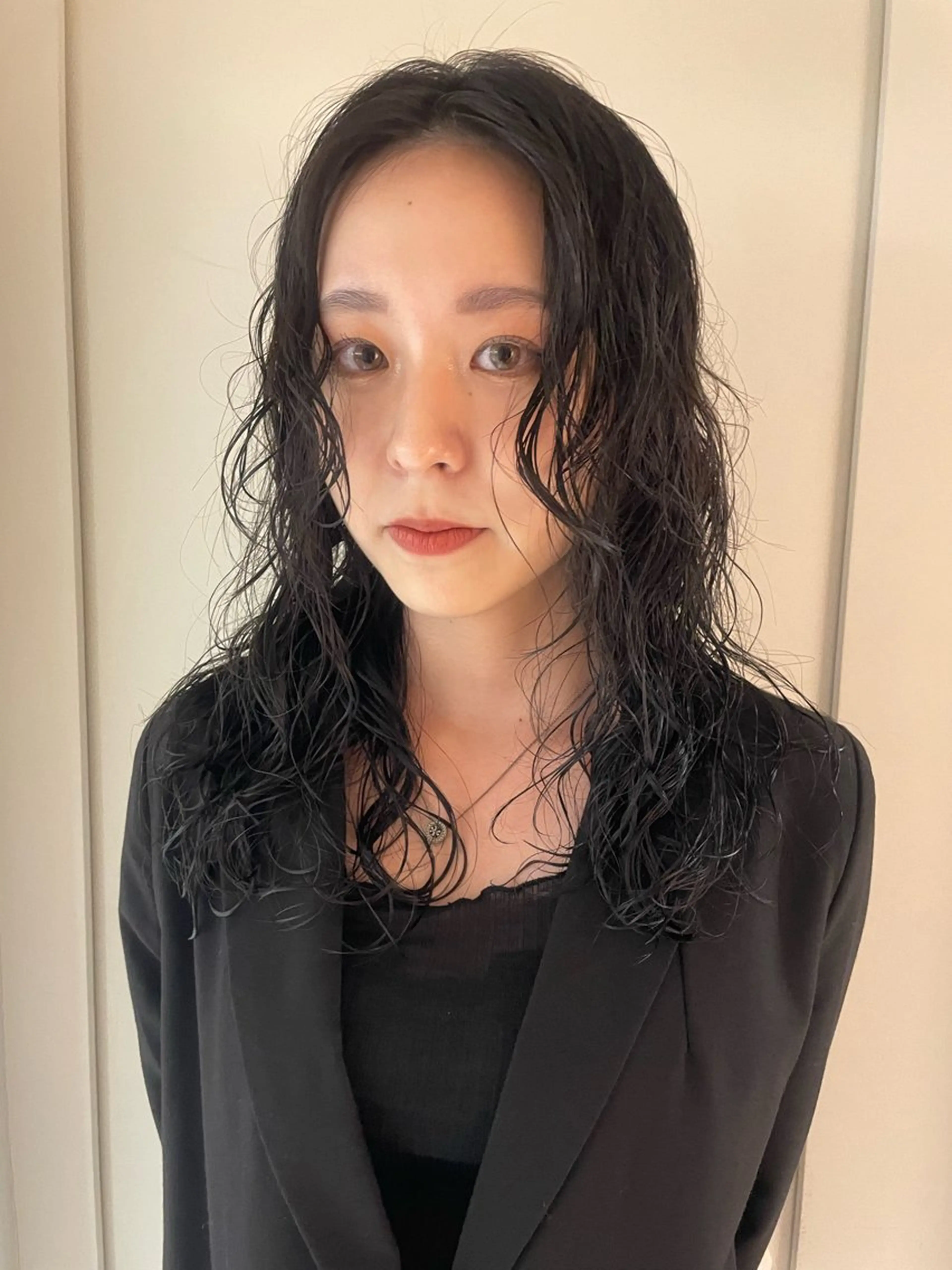 セミロング パーマ セミロングパーマ tim.所属・🪐ナチュラルモード ヘア🪐honokaのヘアスタイル