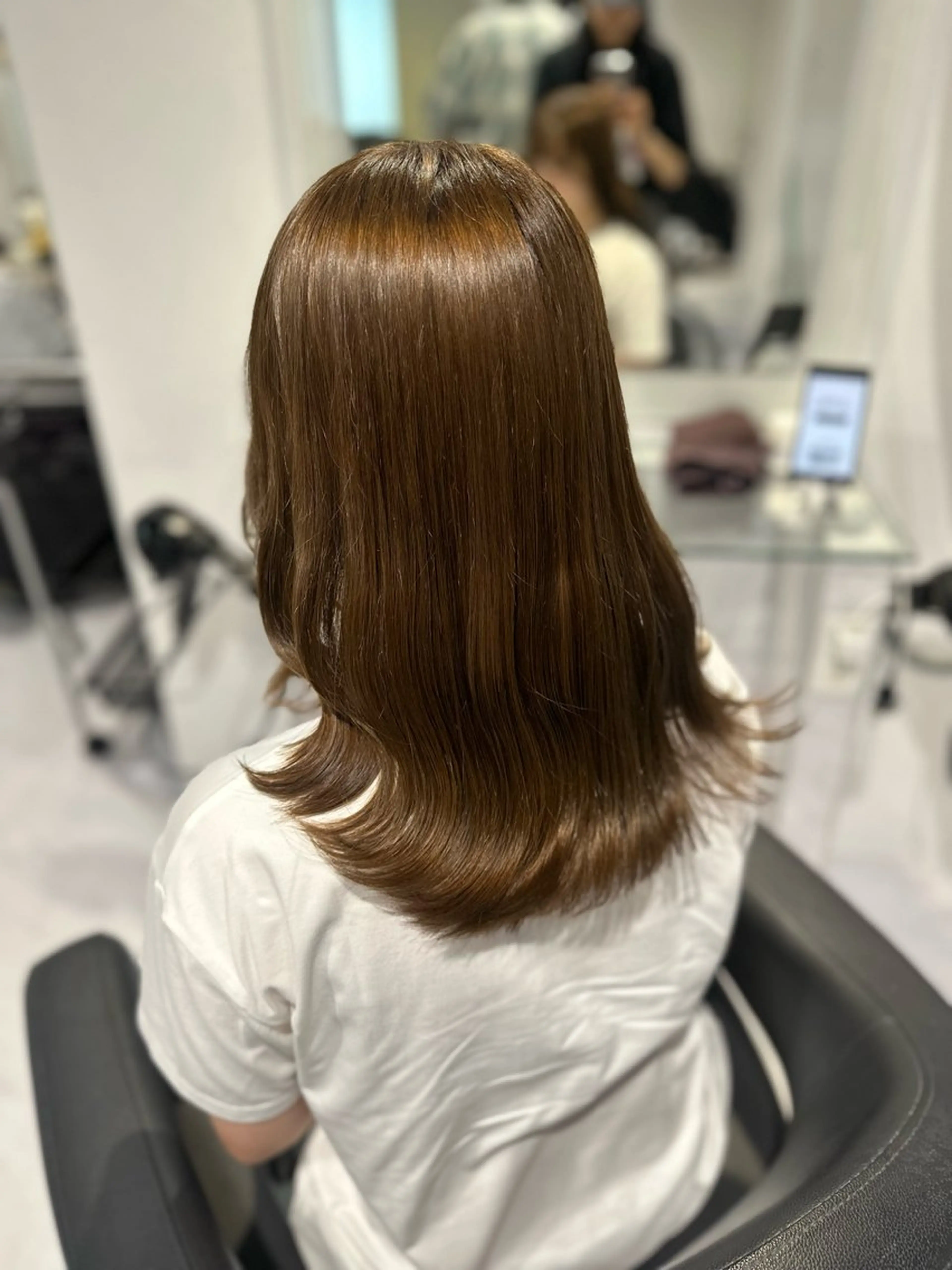 セミロング junna‎🤍調布 まつ毛/眉 激安のマツエク・マツパデザイン