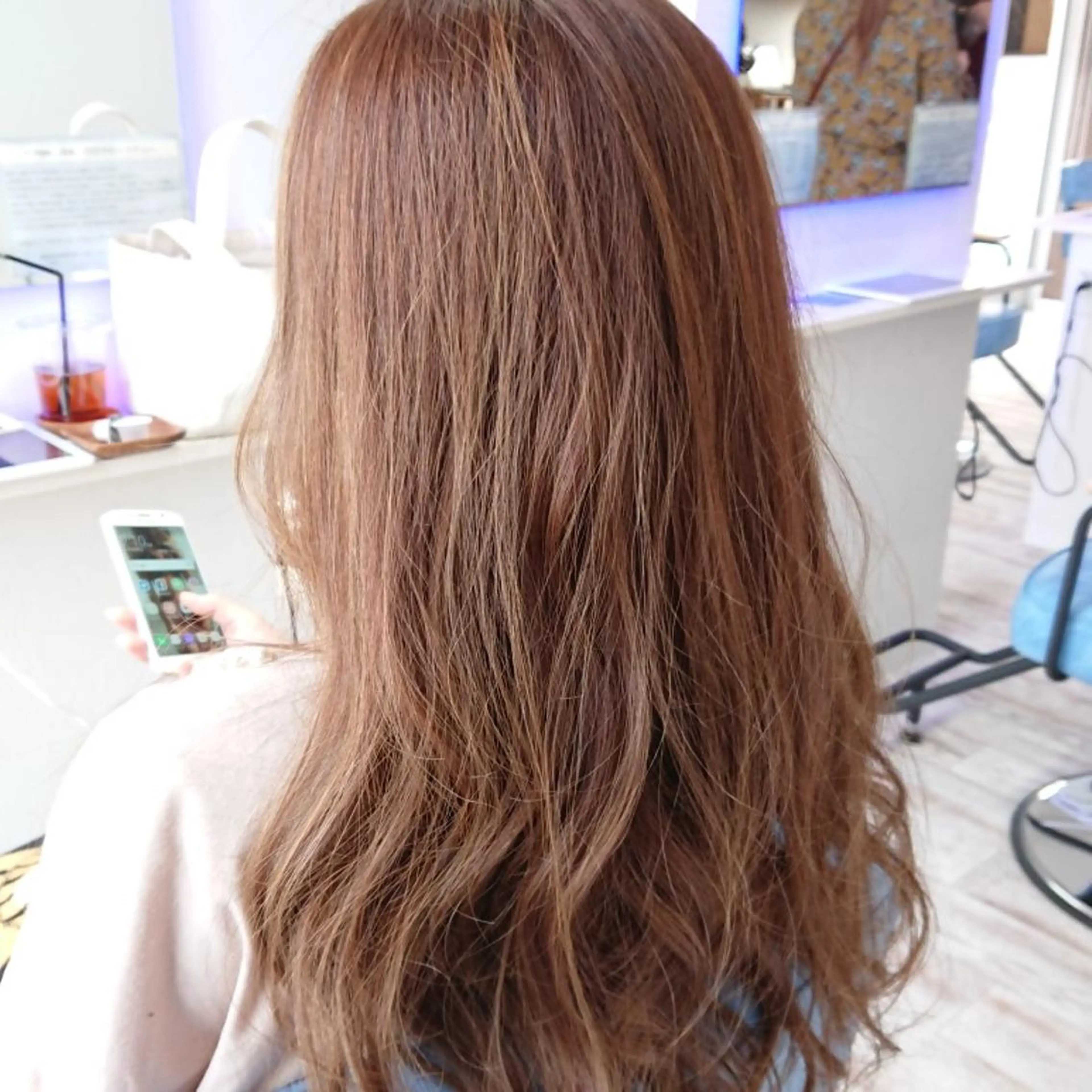 ロング カラー ヘアアレンジ 小林 伸行のヘアスタイル