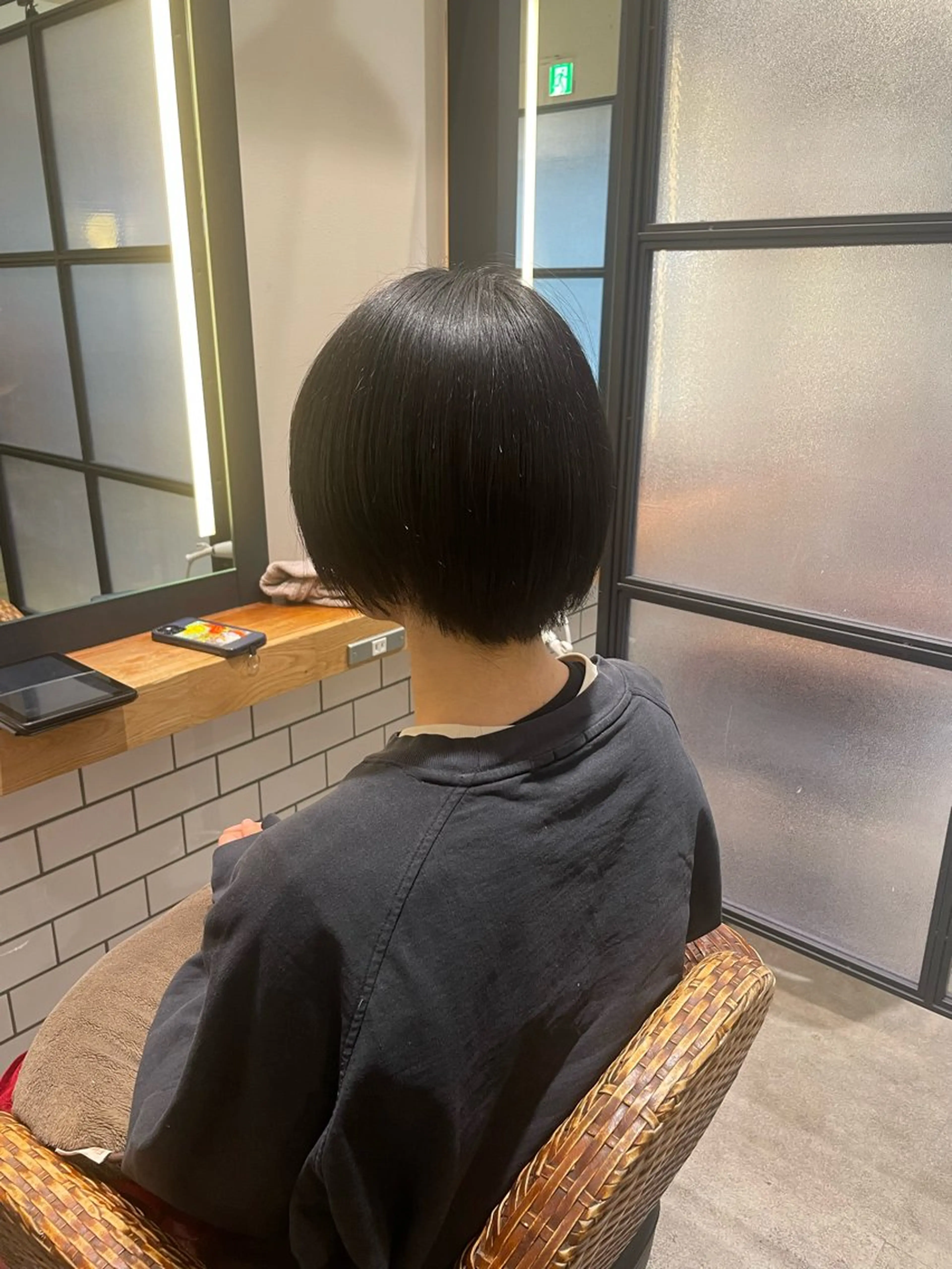 ショート カット 縮毛矯正 暖色カラー🤎Red Neo　meiのヘアスタイル