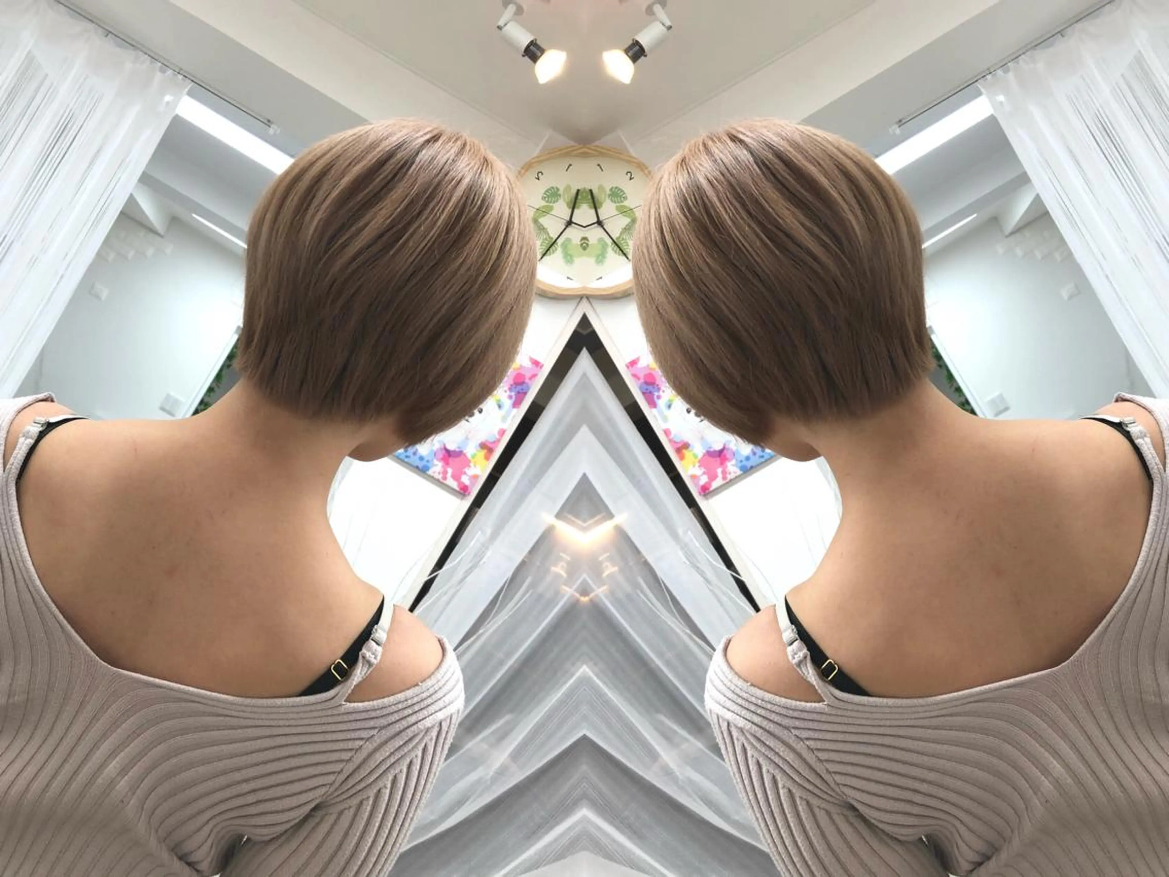 ショート カラー プライベートサロン LyoN/RYOTAのヘアスタイル
