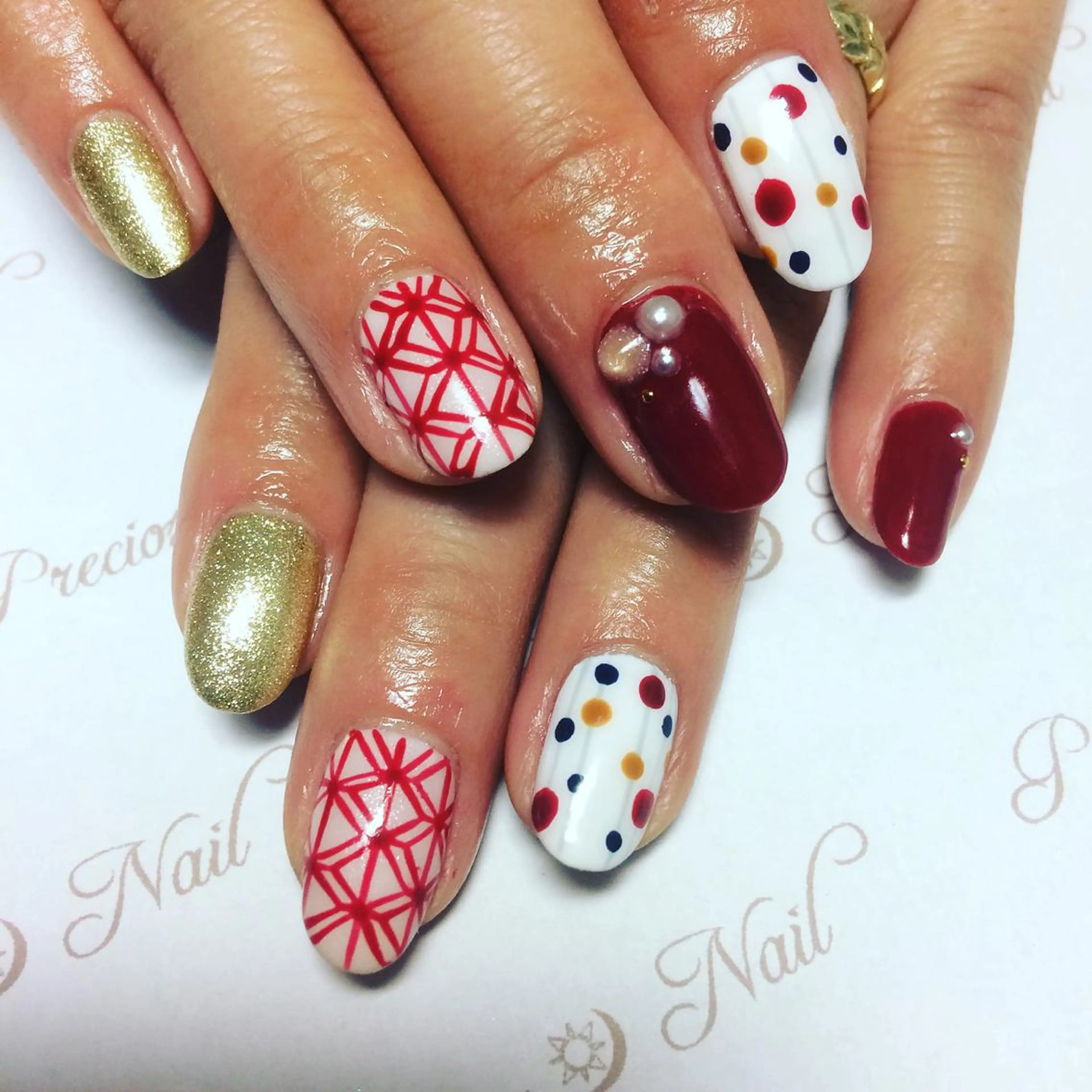 ネイル シンプルネイル preciosa.nail所属・久場 晴美のネイルデザイン