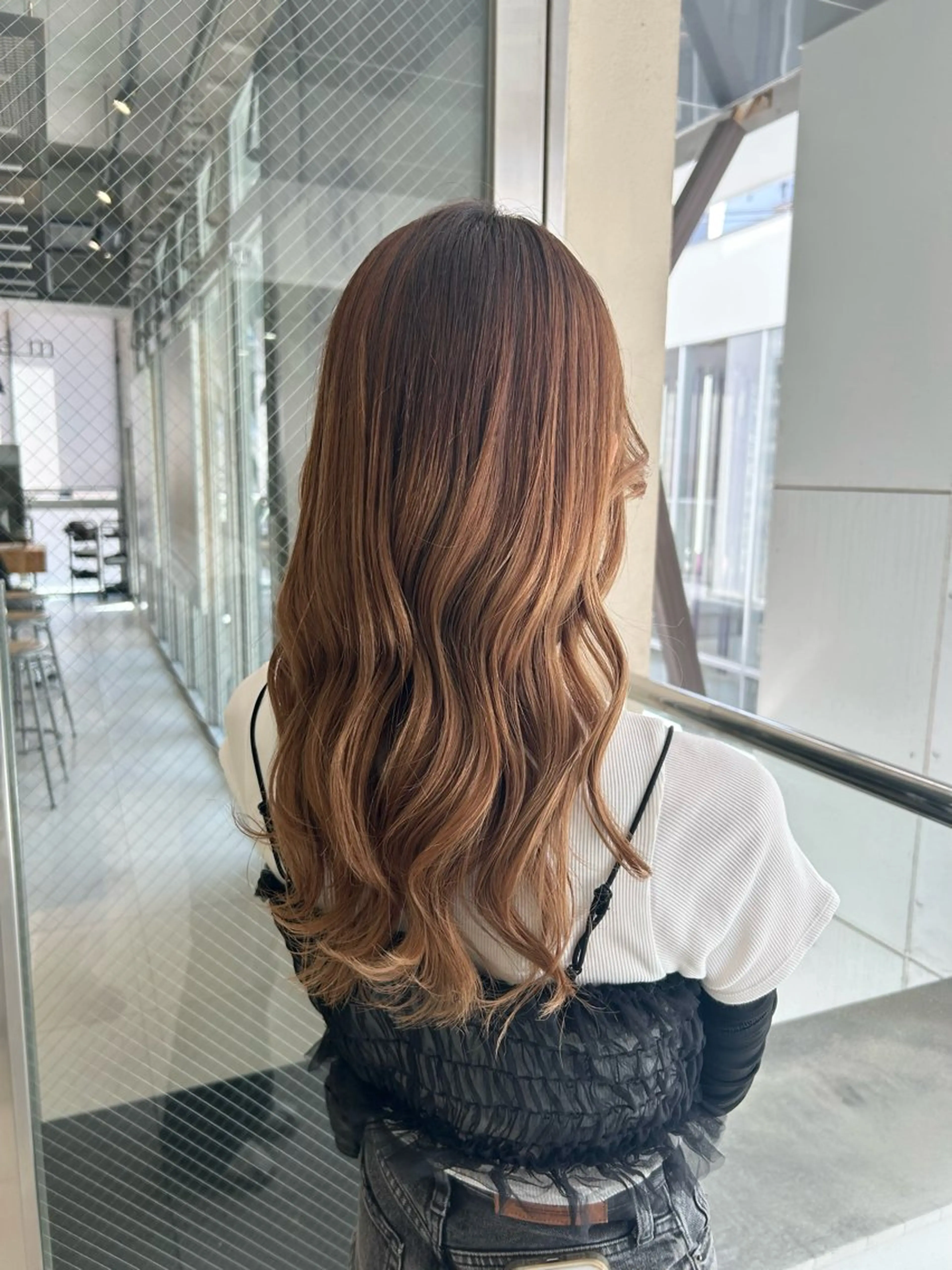 ロング ヘアセット SAKURA🍒 天神/大名/透明感のヘアスタイル