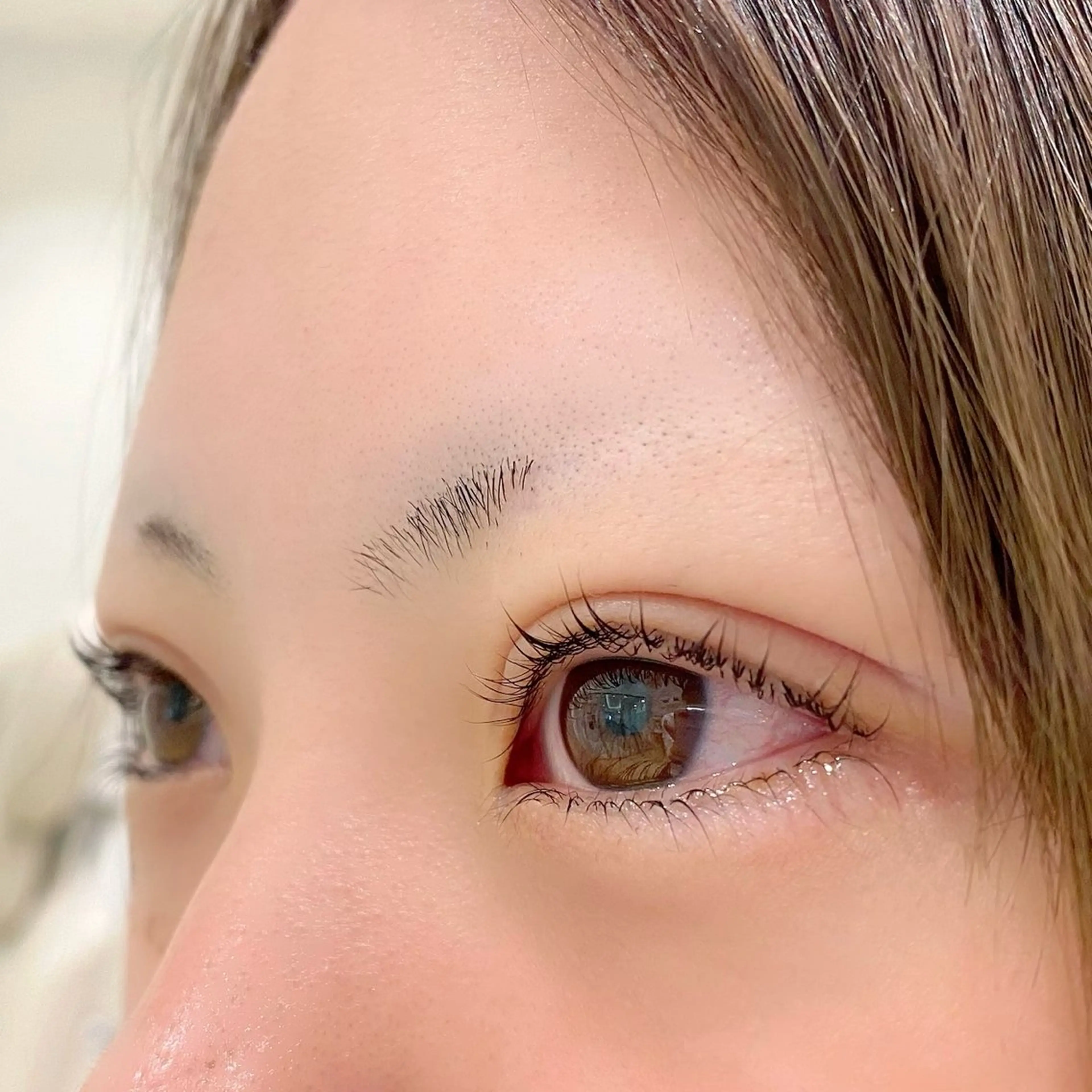 【まつ毛パーマ　上下】の写真