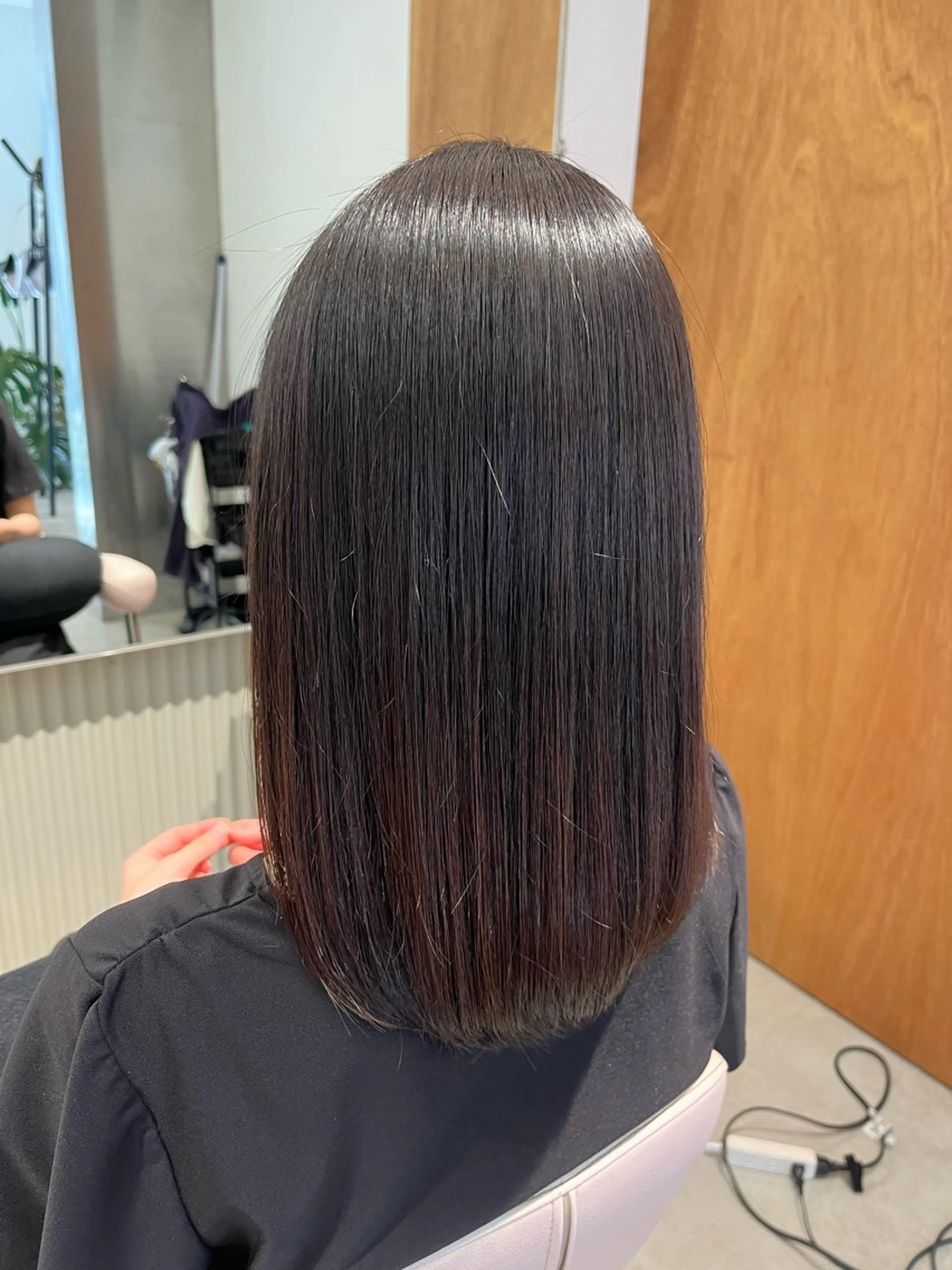 ミディアム カット トリートメント bleach所属・池田 寿子のヘアスタイル