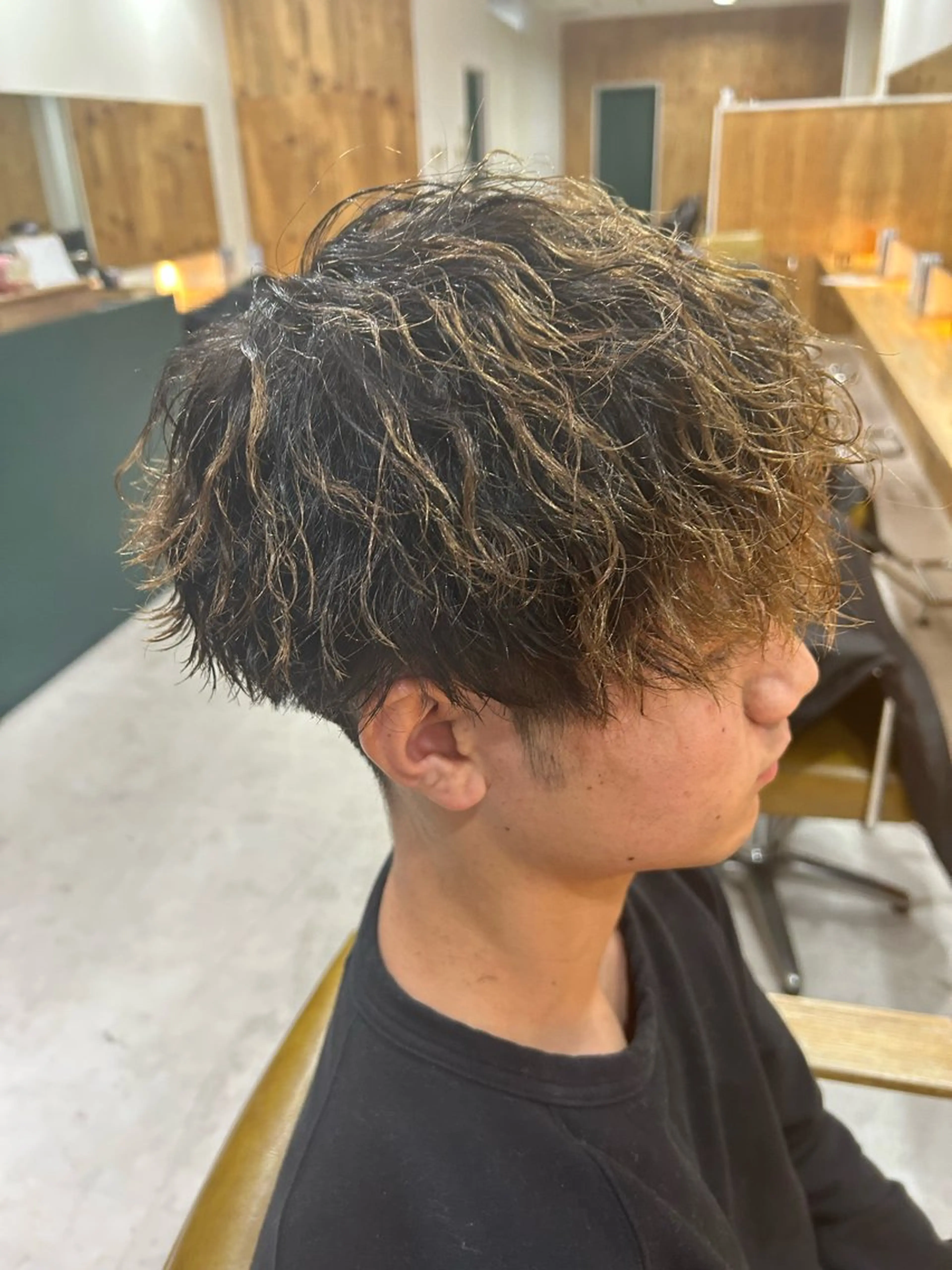 パーマ ヘアアレンジ メンズ カット パーマ 《メンズ特化》 早川 愛斗のヘアスタイル