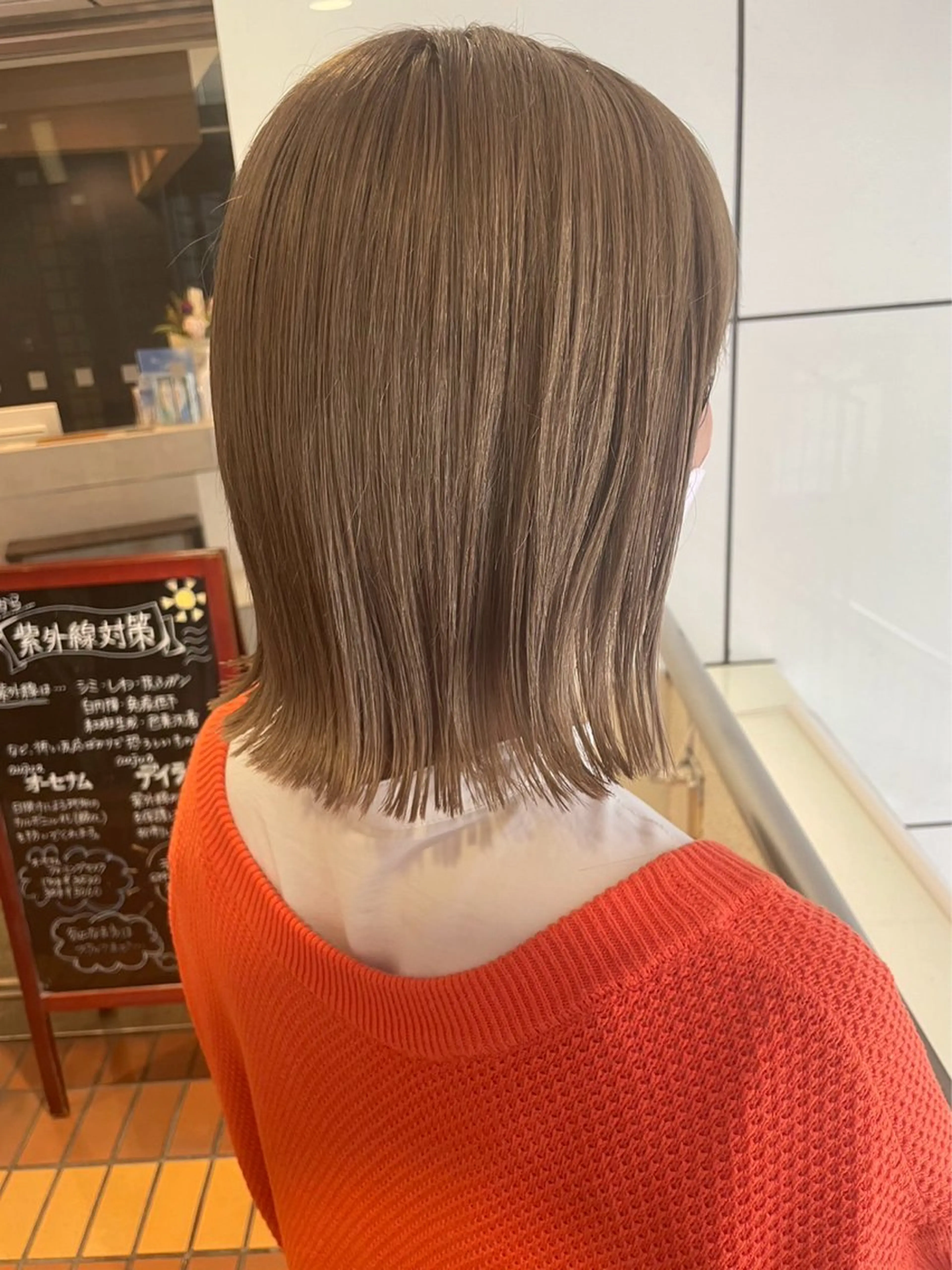 ミディアム カラー ヘアアレンジ 🫧FEAT. ／Rikka 🫧のヘアスタイル