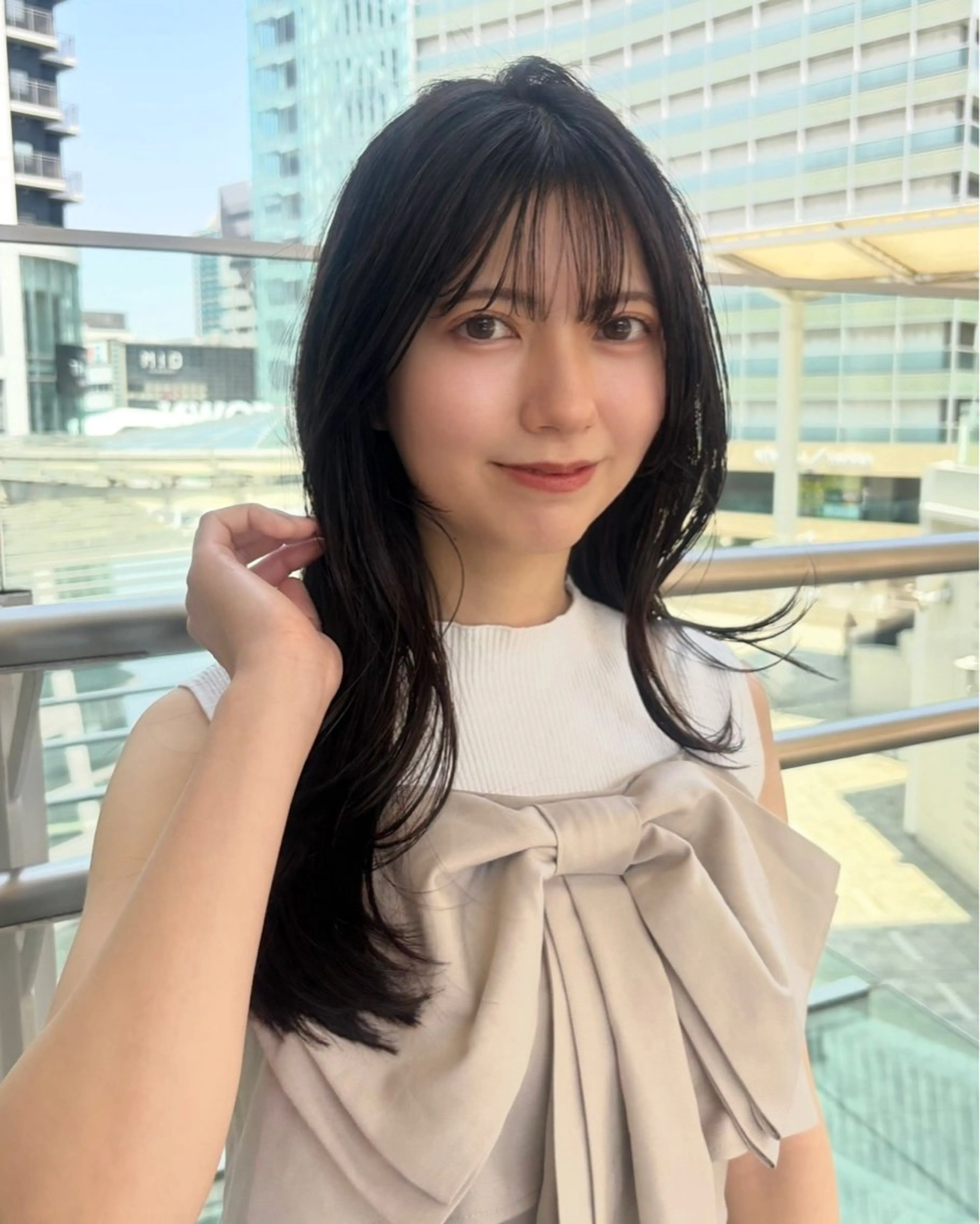 ロング カラー 透明感カラー ktwo☆ 暗艶髪☆姫野琳のヘアスタイル