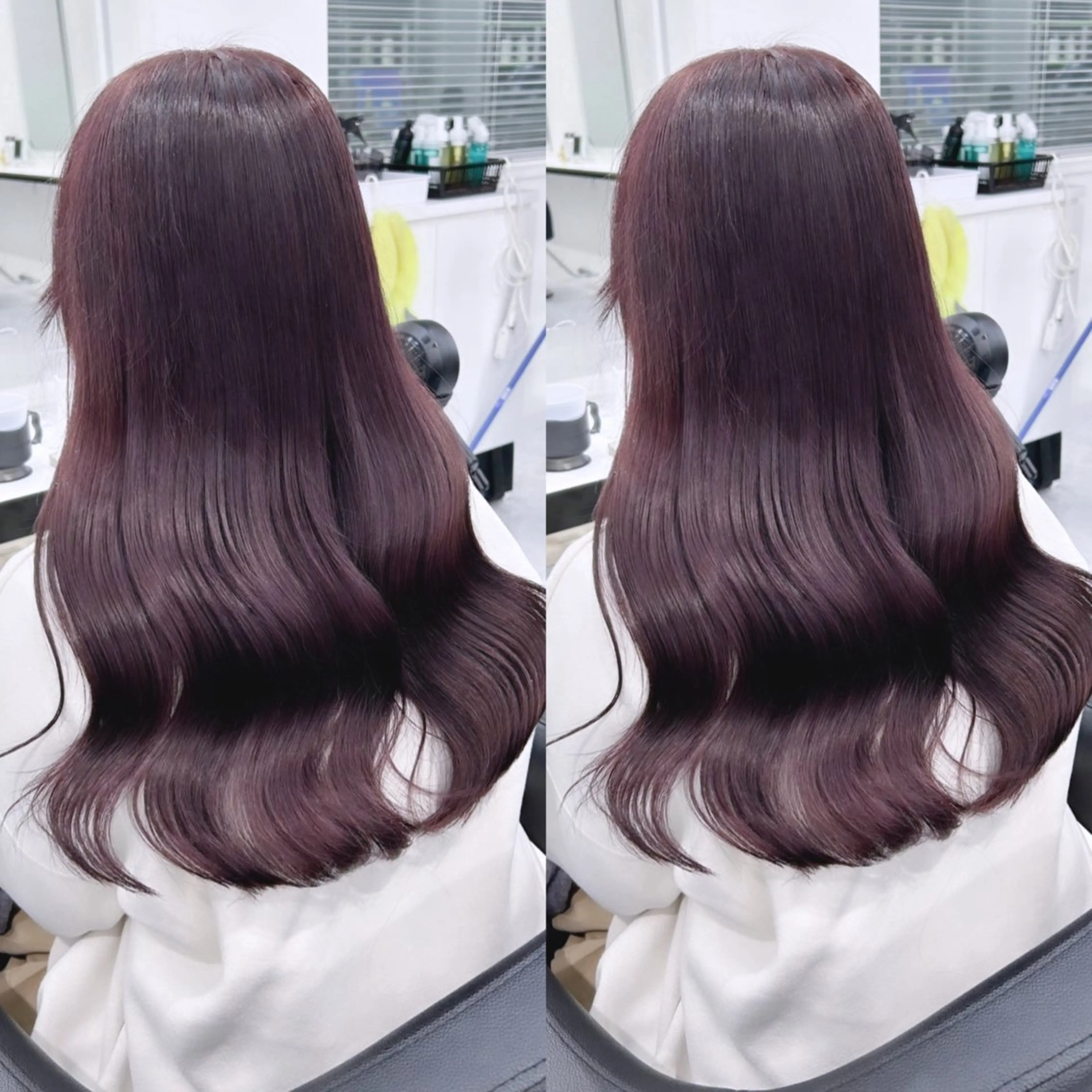 セミロング ヘアカラー トリートメント 🇰🇷韓国レイヤー ヒロキ🇰🇷のヘアスタイル