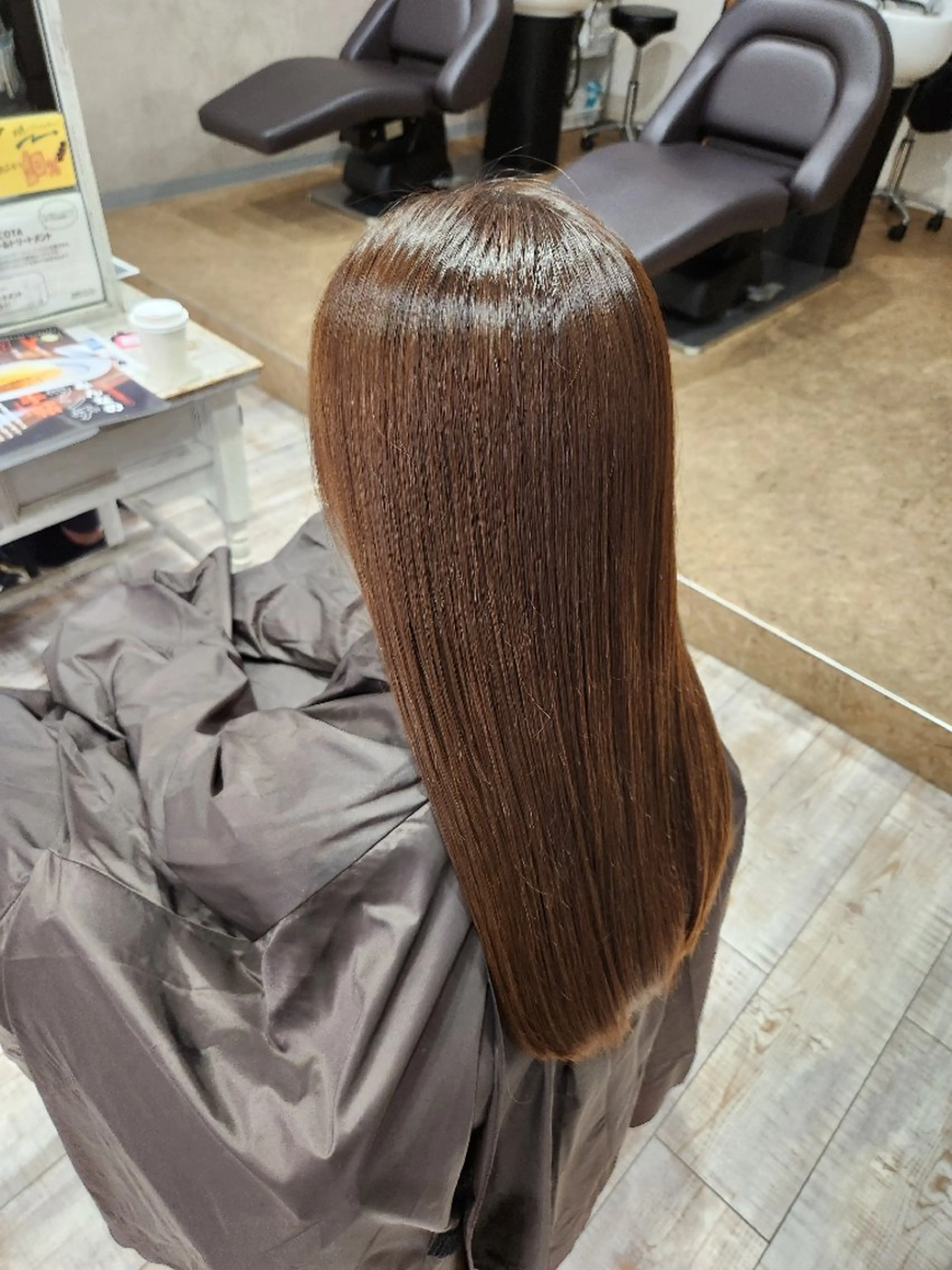 ロング トリートメント 店長 とみー / ツヤ感＆似合わせのヘアスタイル