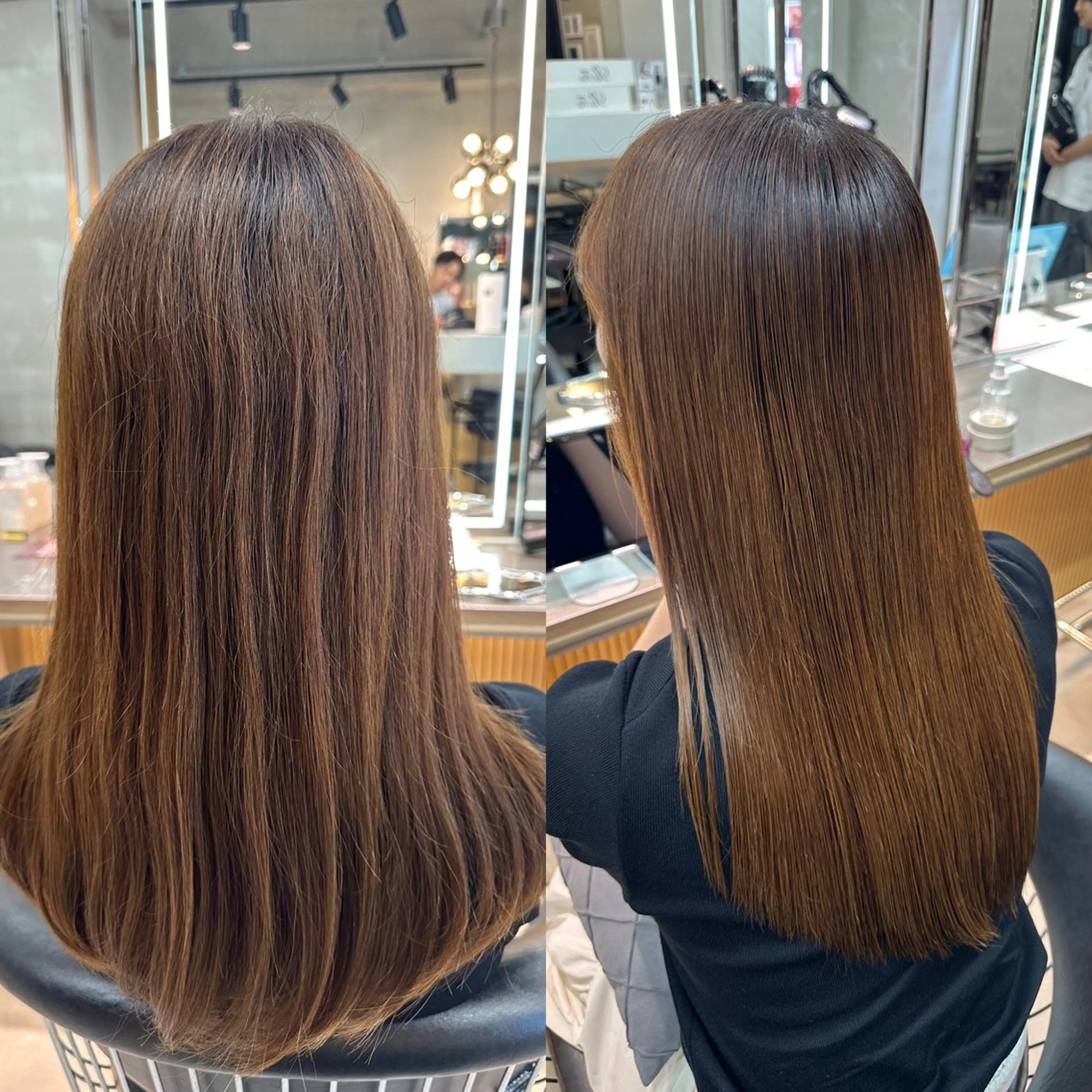 ロング カット 縮毛矯正 トリートメント ✨髪質改善特化✨副 店長椎葉信乃介のヘアスタイル