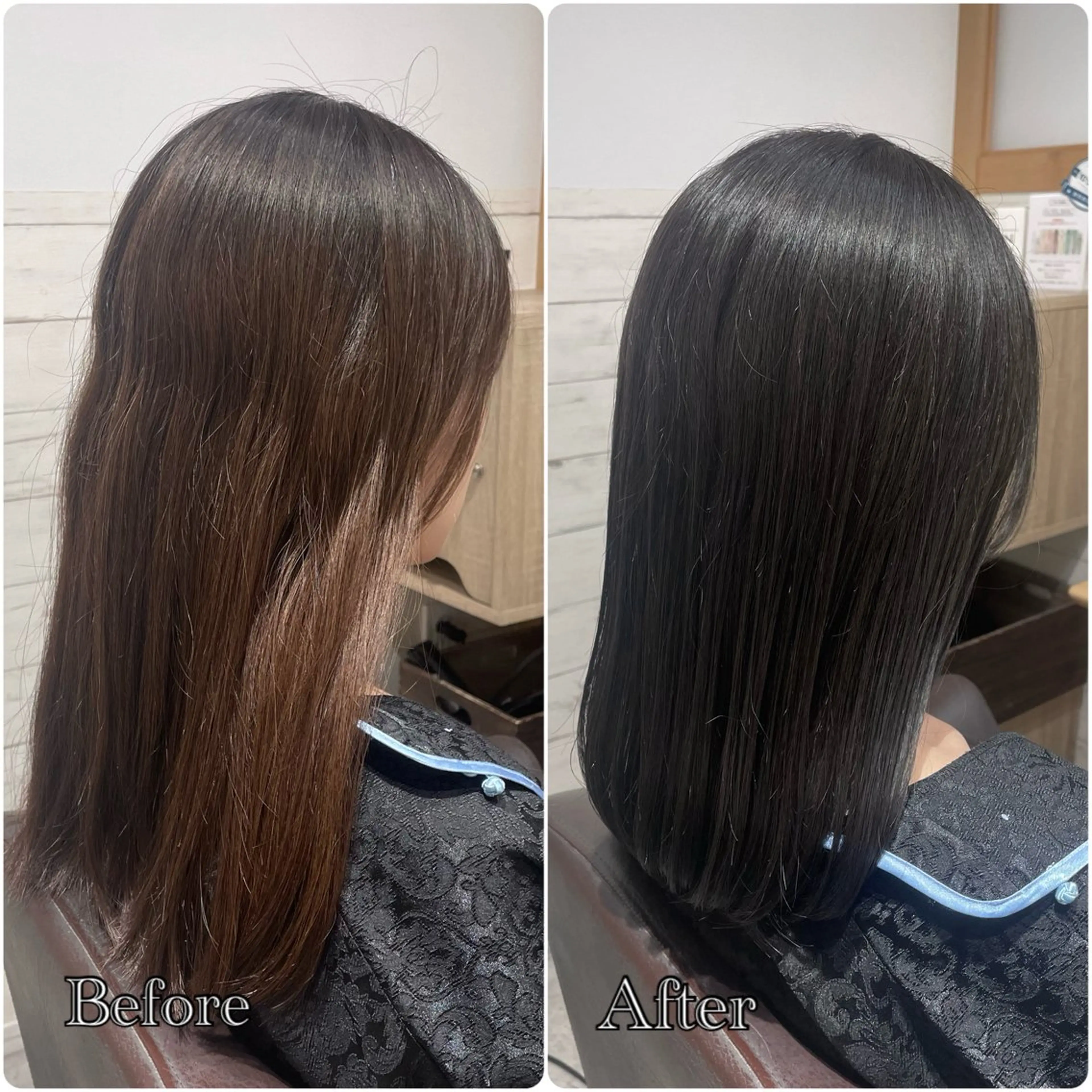 ミディアム カラー ブルーカラー ブルーグレー ブルーグレージュ グレージュ 韓国風ヘア カット ヘアカラー トリートメント Zina 浦安所属・髪質改善✨Zina浦 安/個室🌈YUKIのヘアスタイル