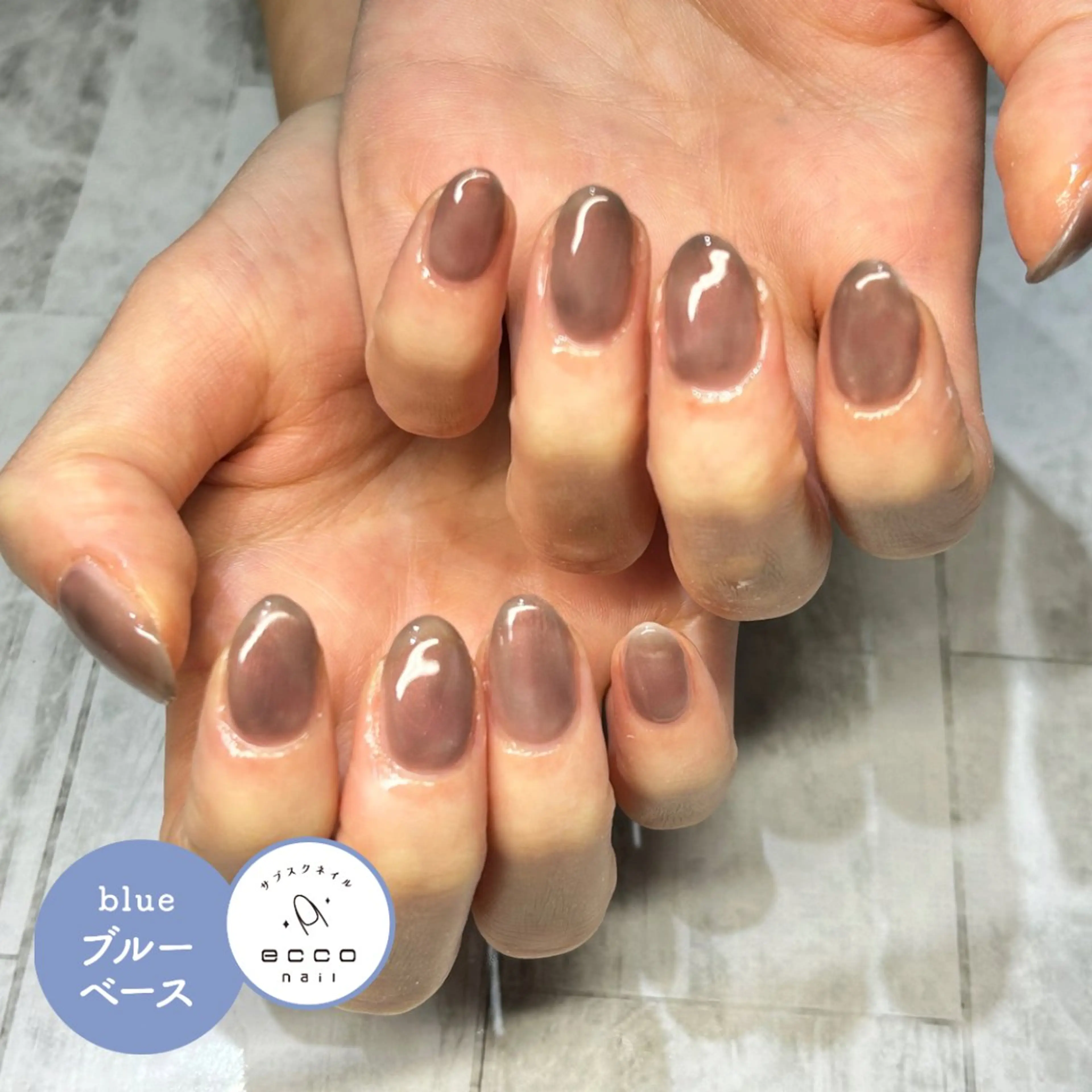 ネイル 🌷サブスクecco nail 結萌 🌷のネイルデザイン