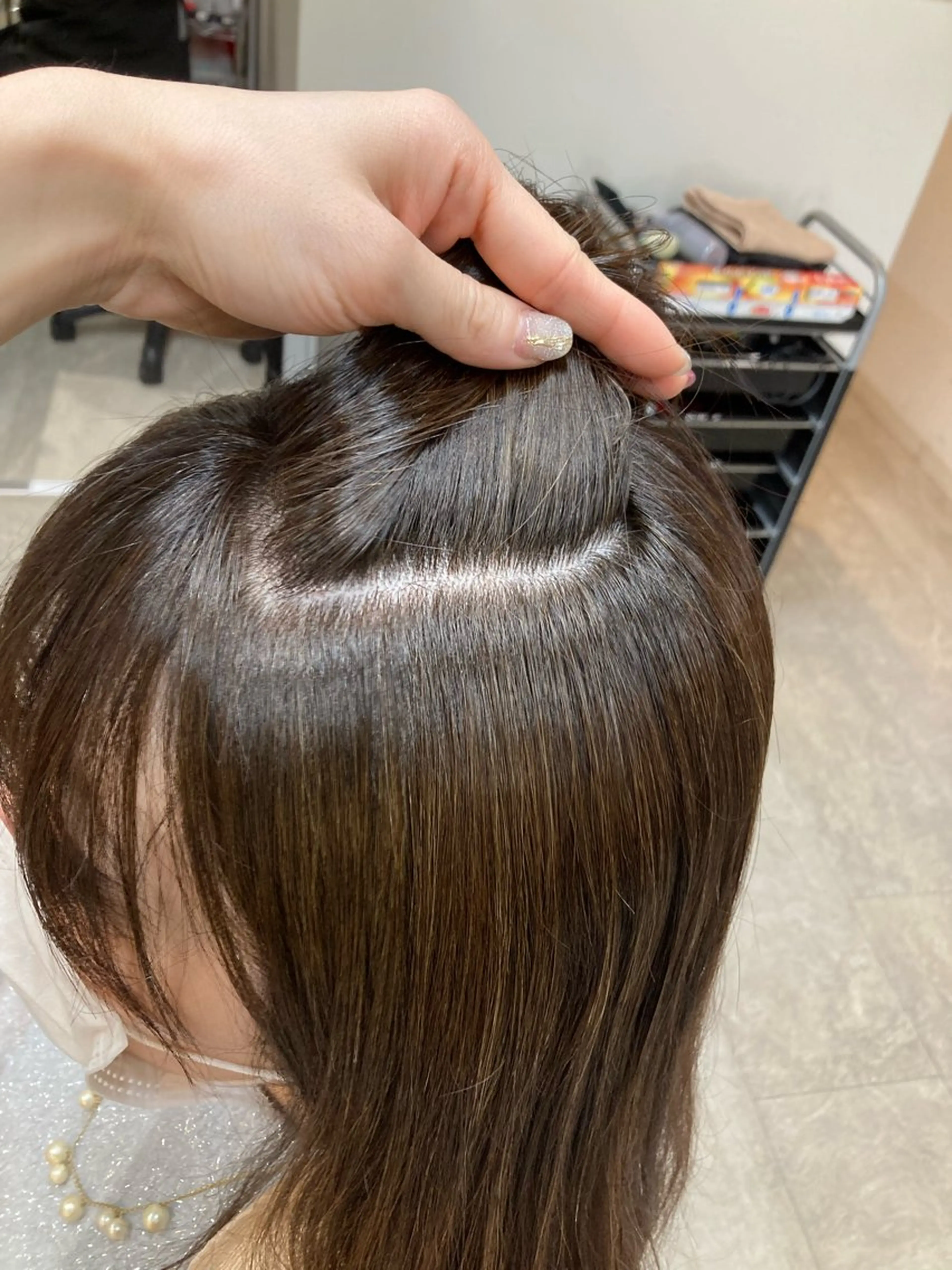 カラー ヘアカラー HAIRLOUNGESoleil六本木所属・Soleil 🌷ハナ🌷のマツエク・マツパデザイン