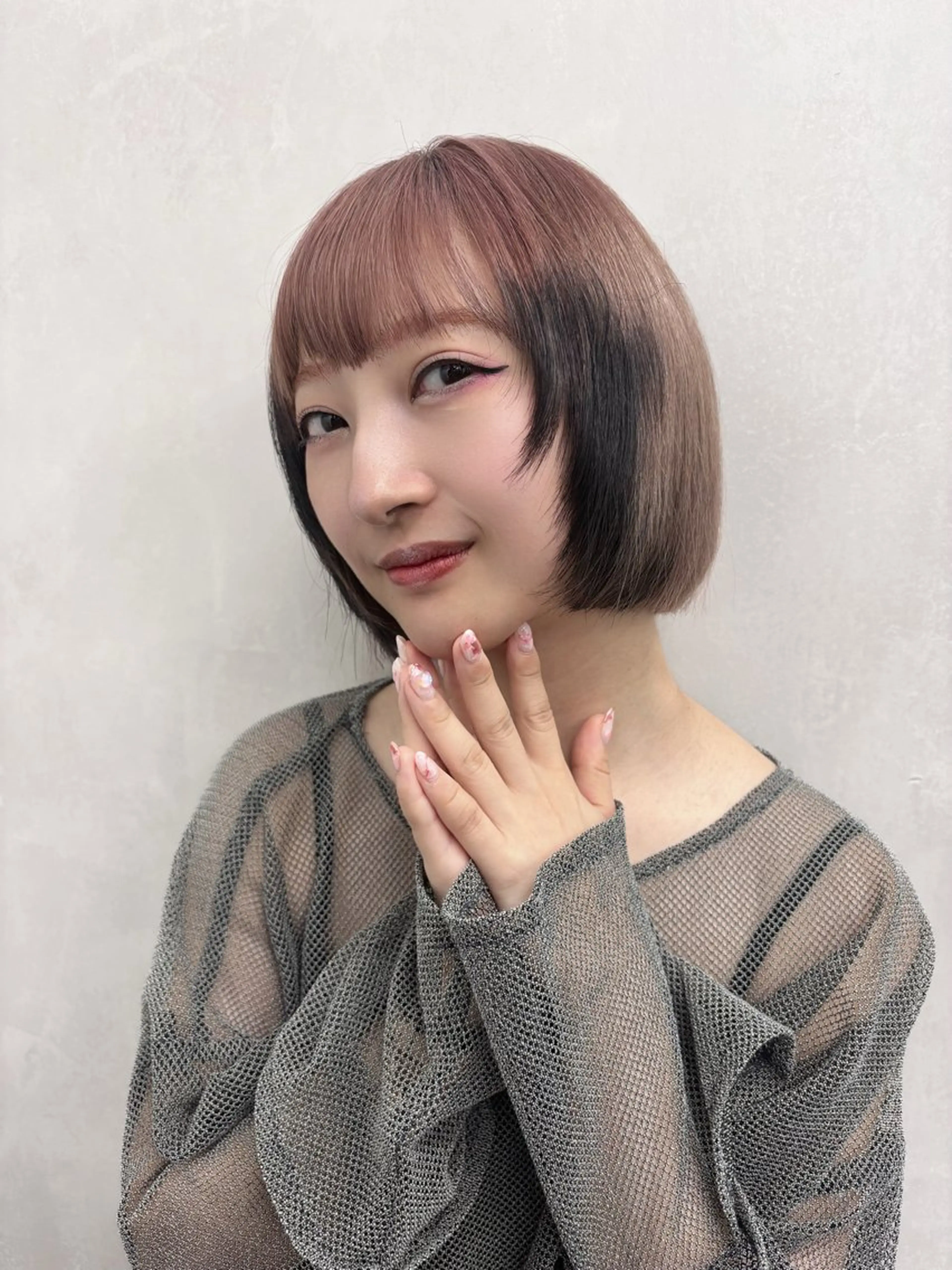 ショート ヘアカラー GARTE所属・ゲンキ/ボブ /レイヤーカットのヘアスタイル
