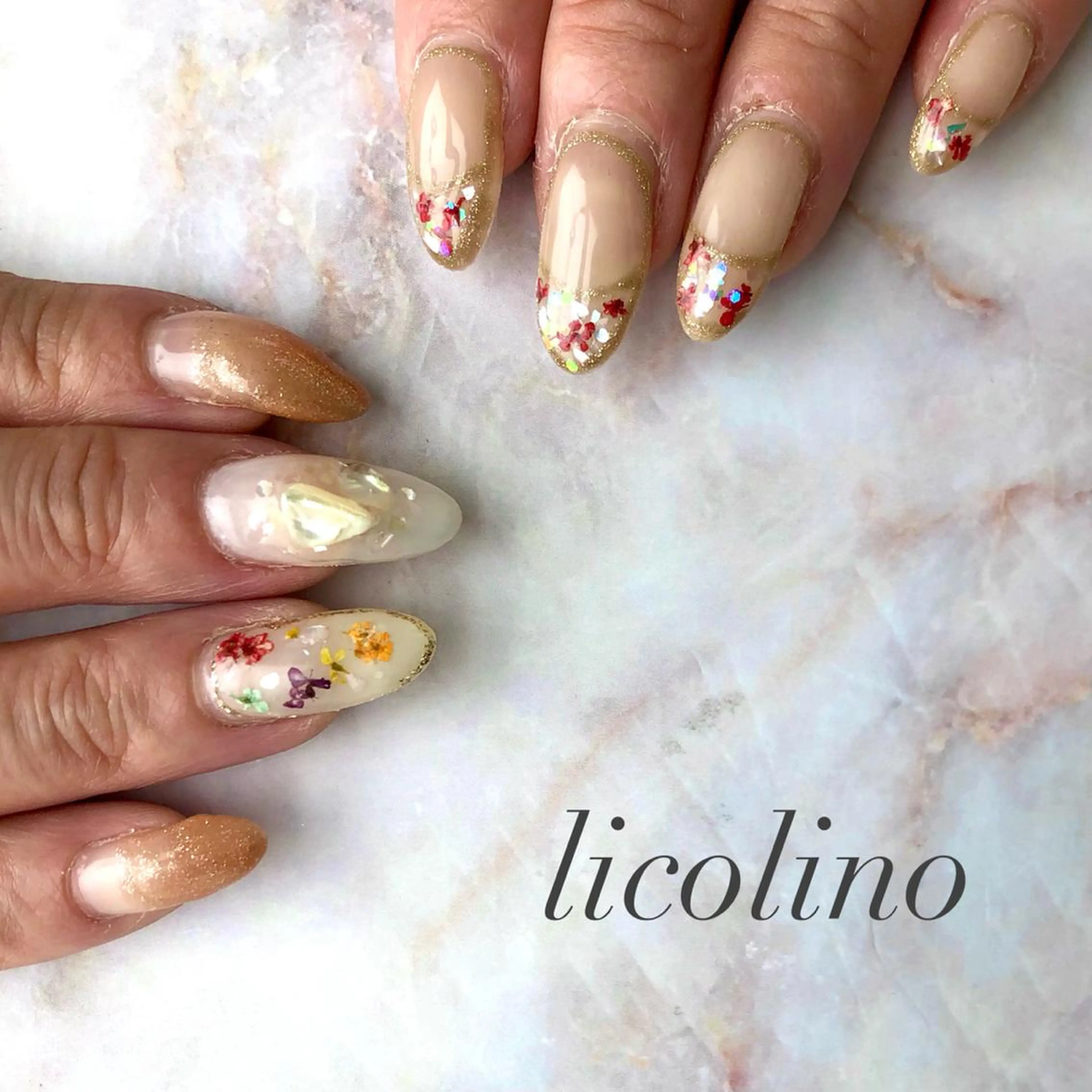 ネイル licolino所属・nailsalon Honeymeのネイルデザイン