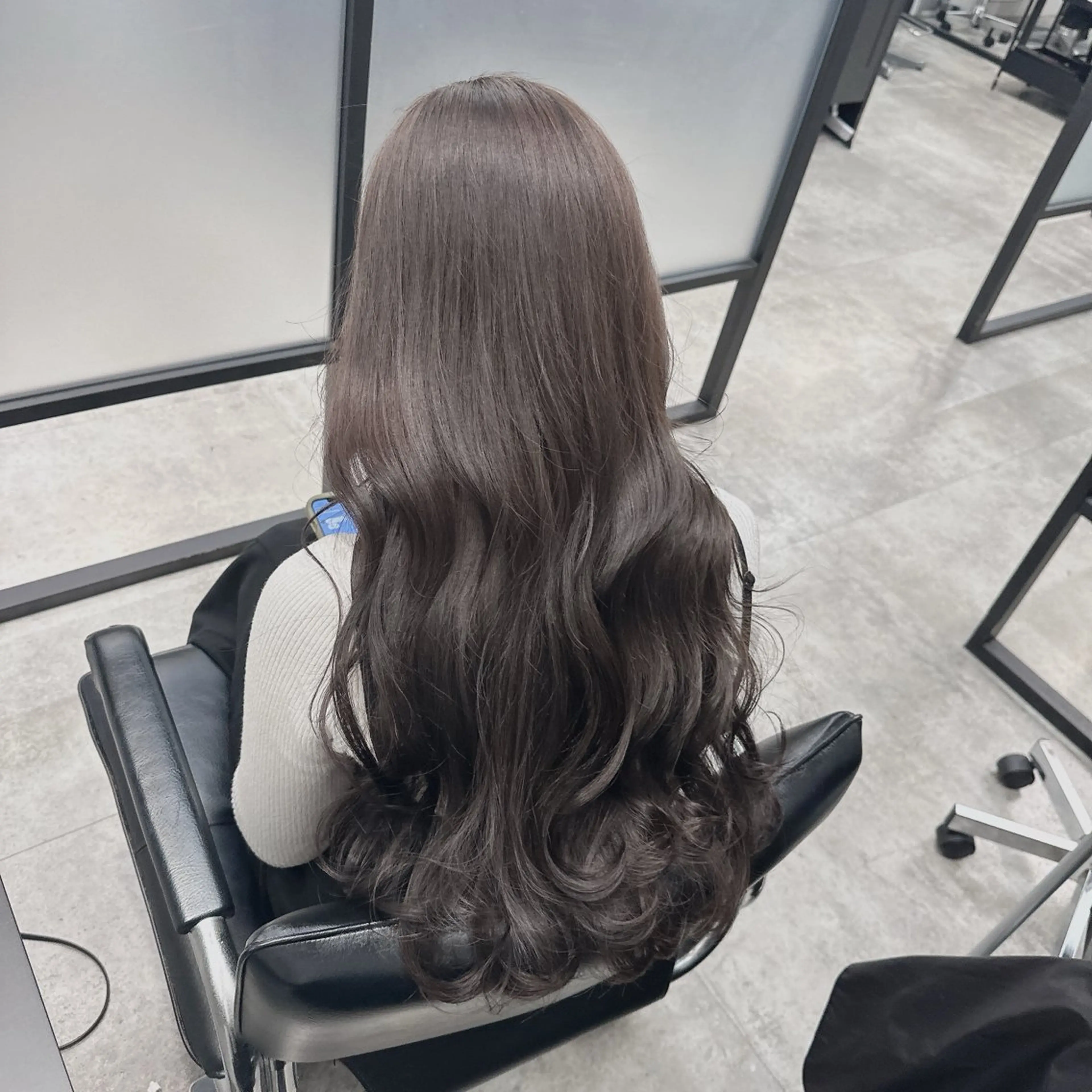 ロング カラー ヘアアレンジ ♡透明感カラー♡ NAOKIのヘアスタイル