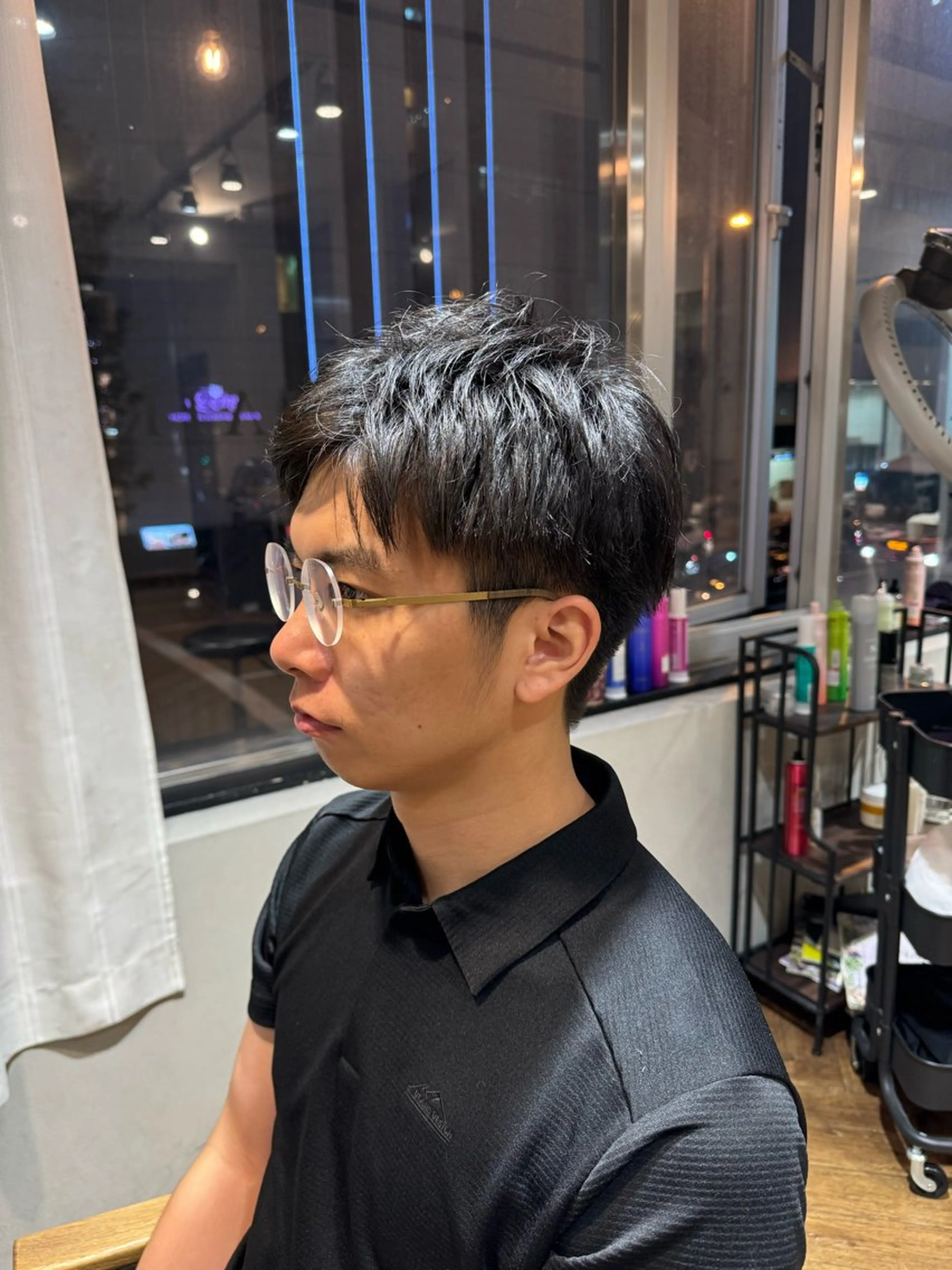 メンズ カット 門野 優羽のヘアスタイル