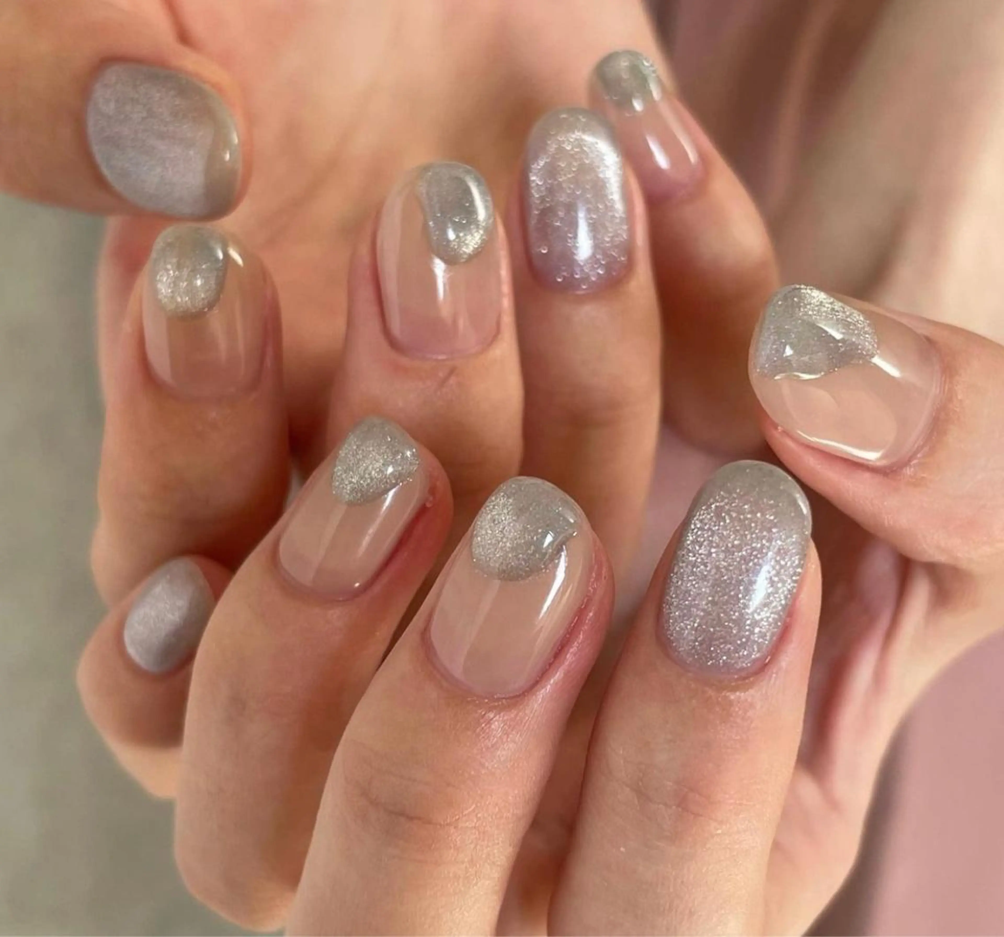 ネイル マグネットネイル ハンドネイル She   Nail所属・ISA_ BELLAのネイルデザイン