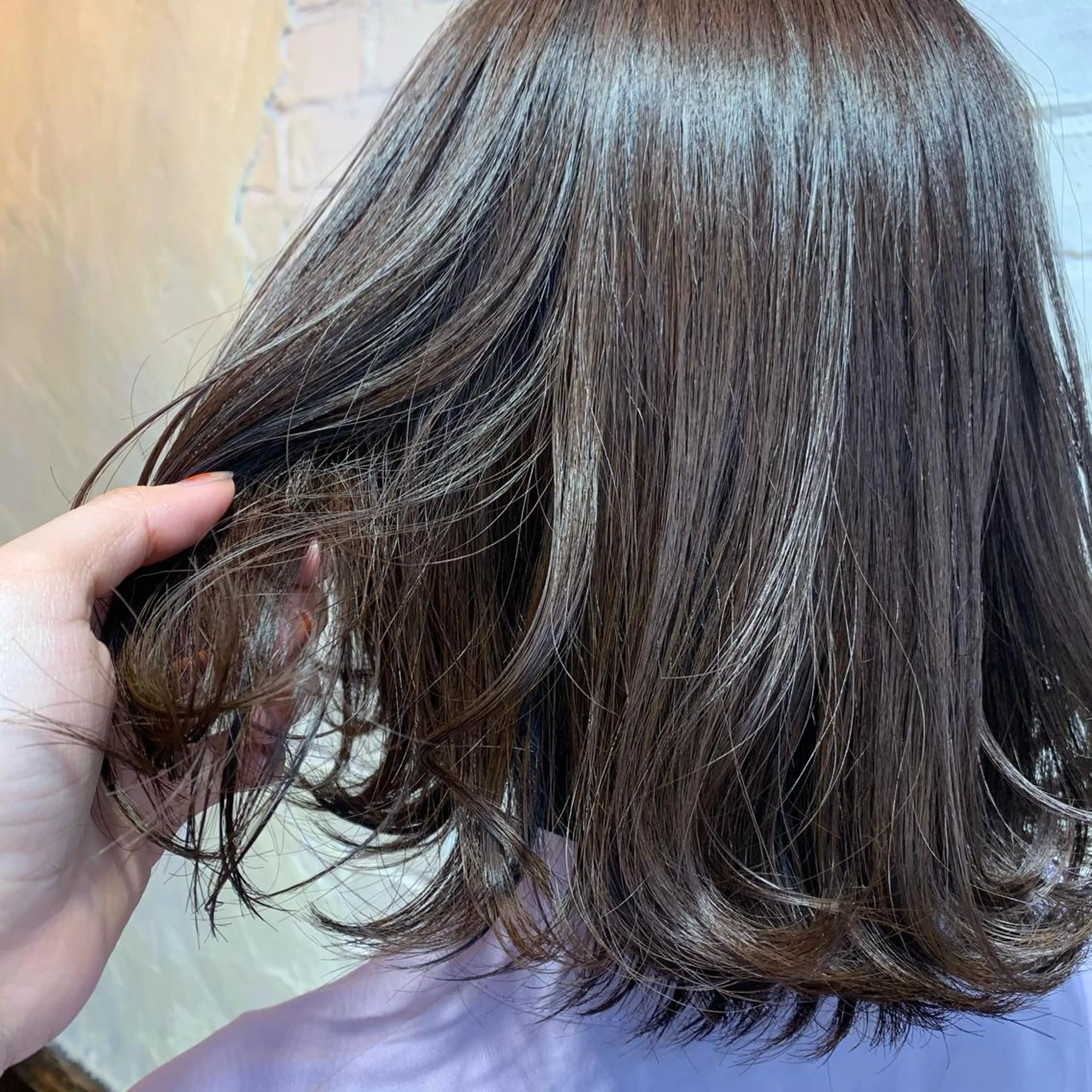 ミディアム カラー Door代官山所属・詩織/パーマ /代官山のヘアスタイル