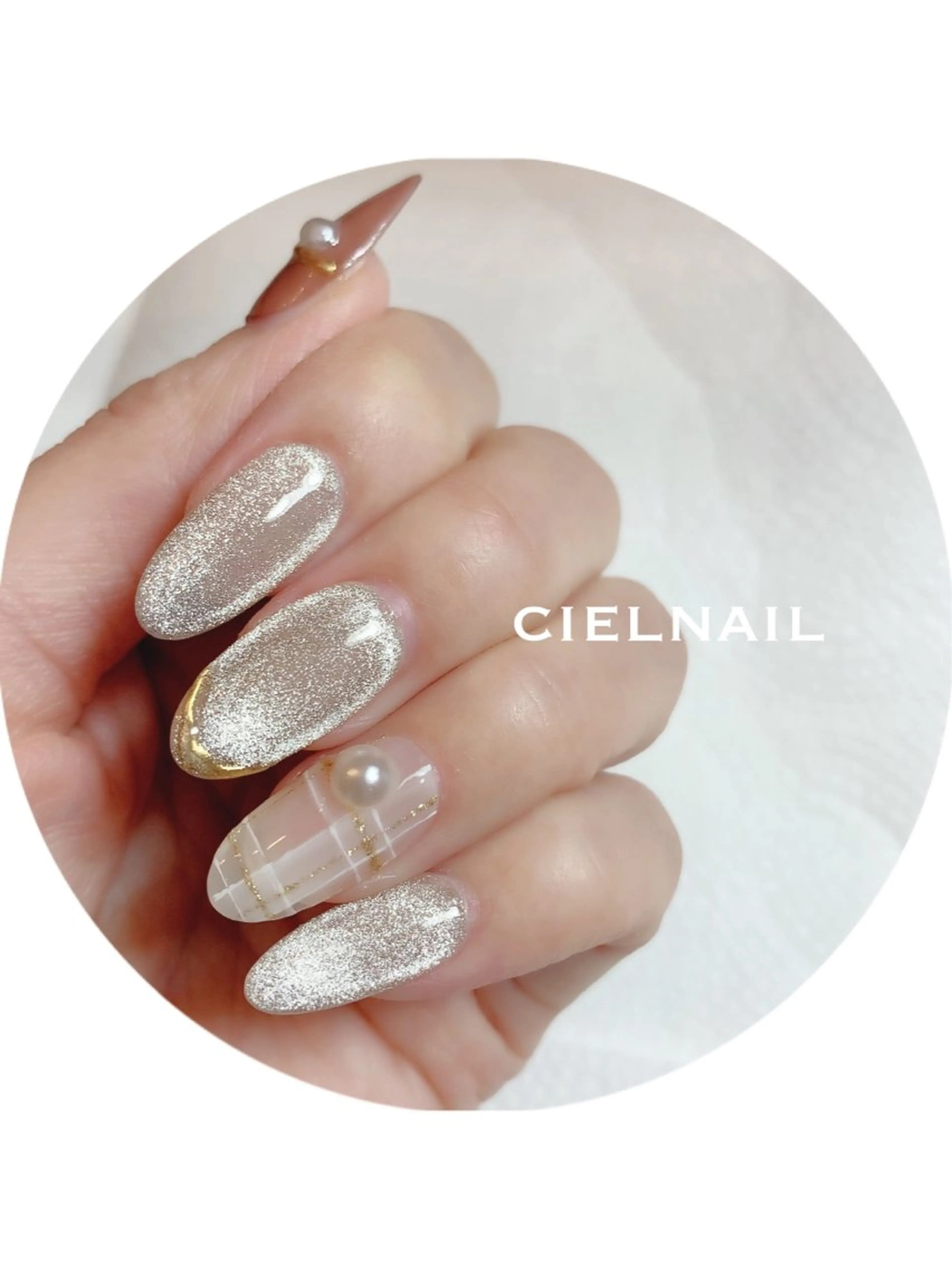 ロング cielnail 祇園のネイルデザイン