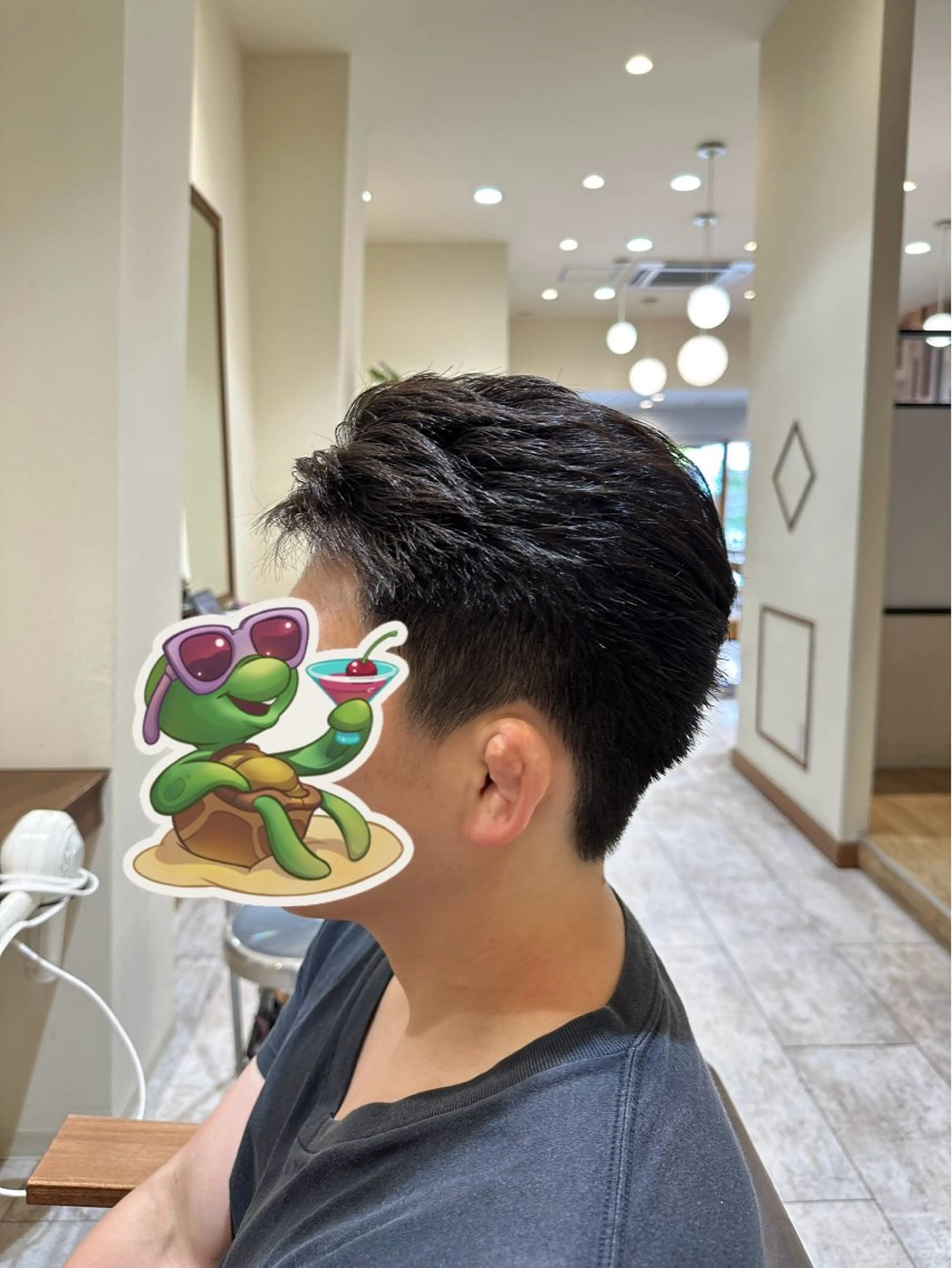 メンズ イマ フジのヘアスタイル