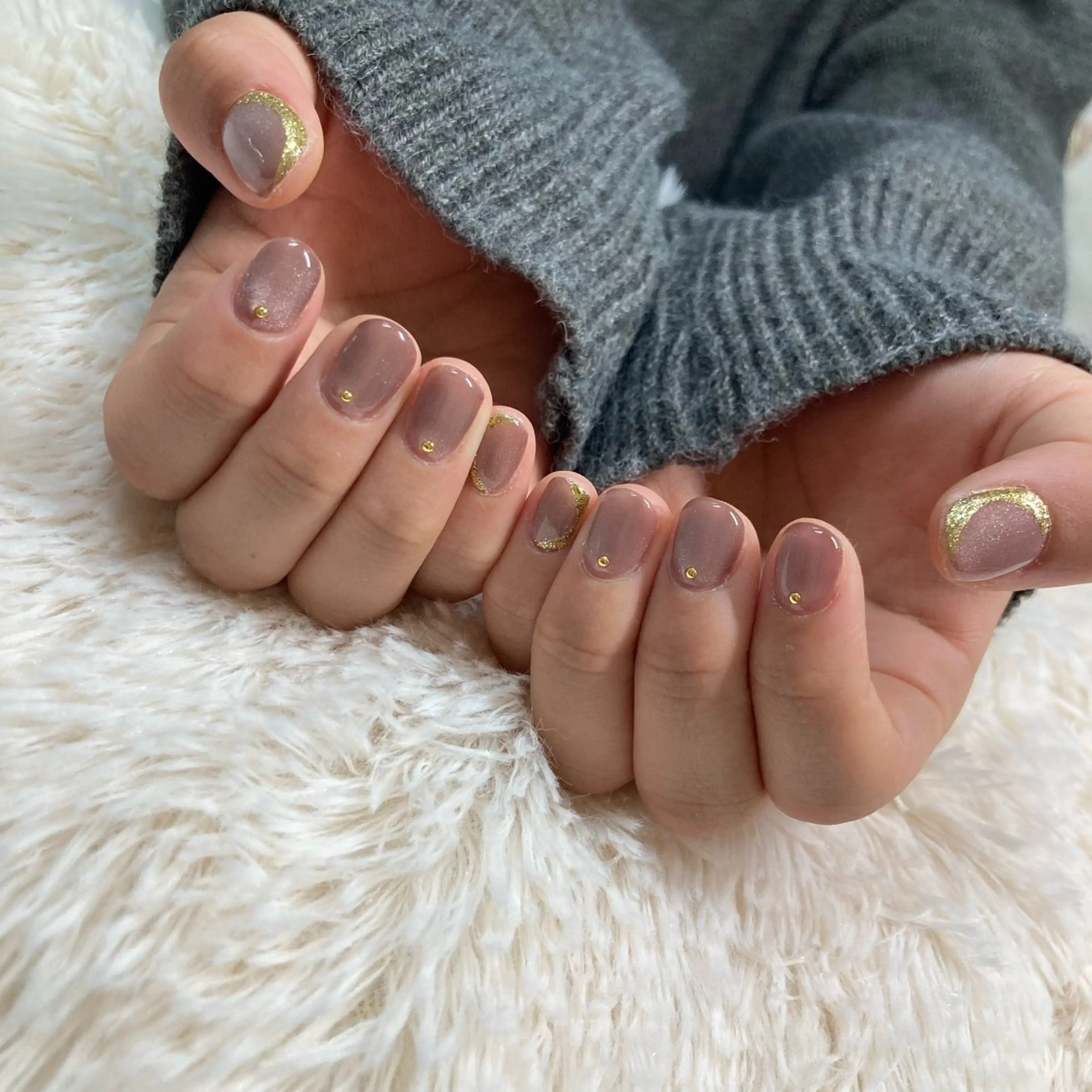 ネイル ラメ(グリッター) nail salon share所属・Share wakanaのネイルデザイン