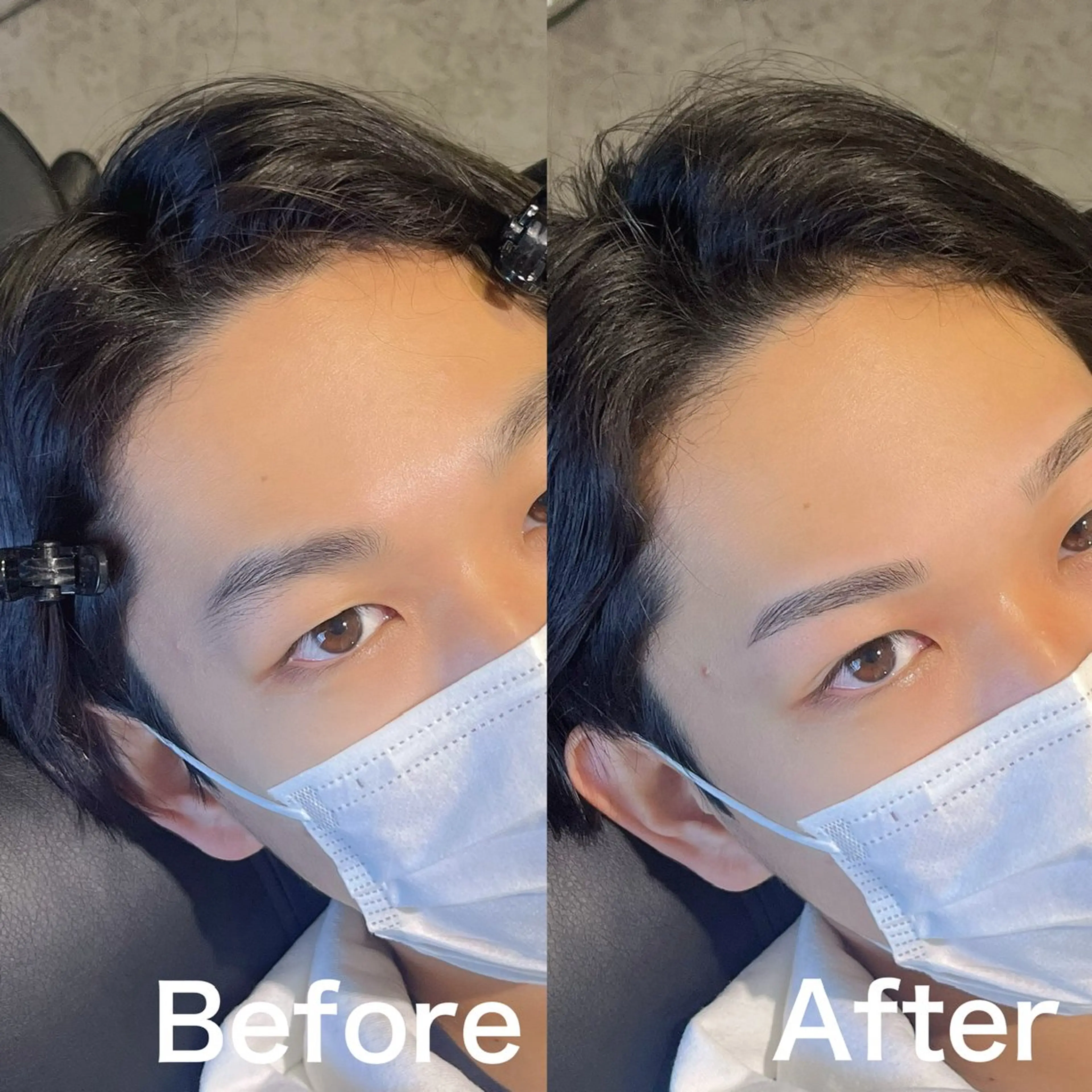 メンズ アイブロウ ワックス脱毛 眉カット その他(アイブロウ) 30日◯Re:gid Yusukeの眉毛・アイブロウイメージ