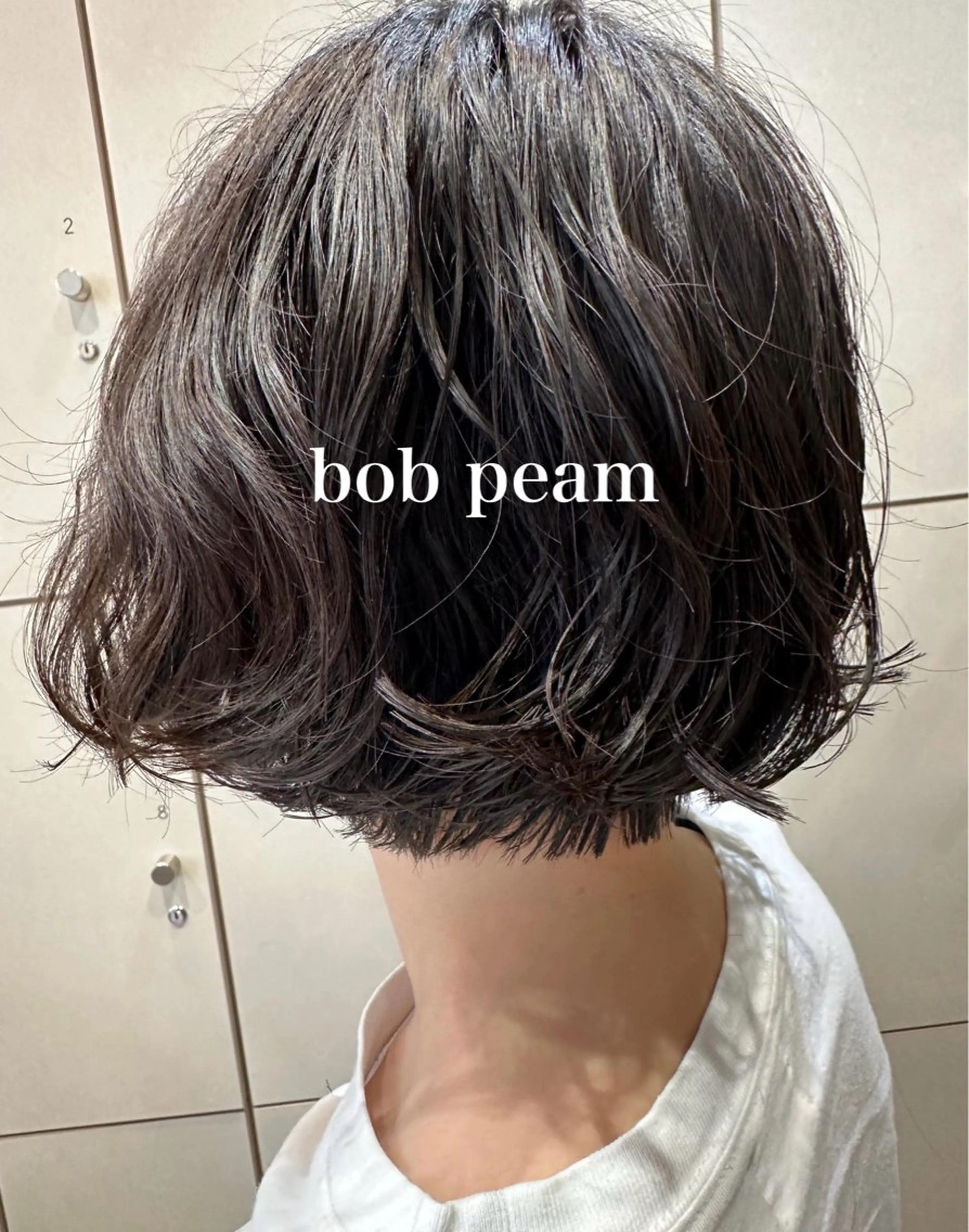 ショート パーマ カット パーマ トリートメント 髪質改善/美髪/渡辺 りんのヘアスタイル