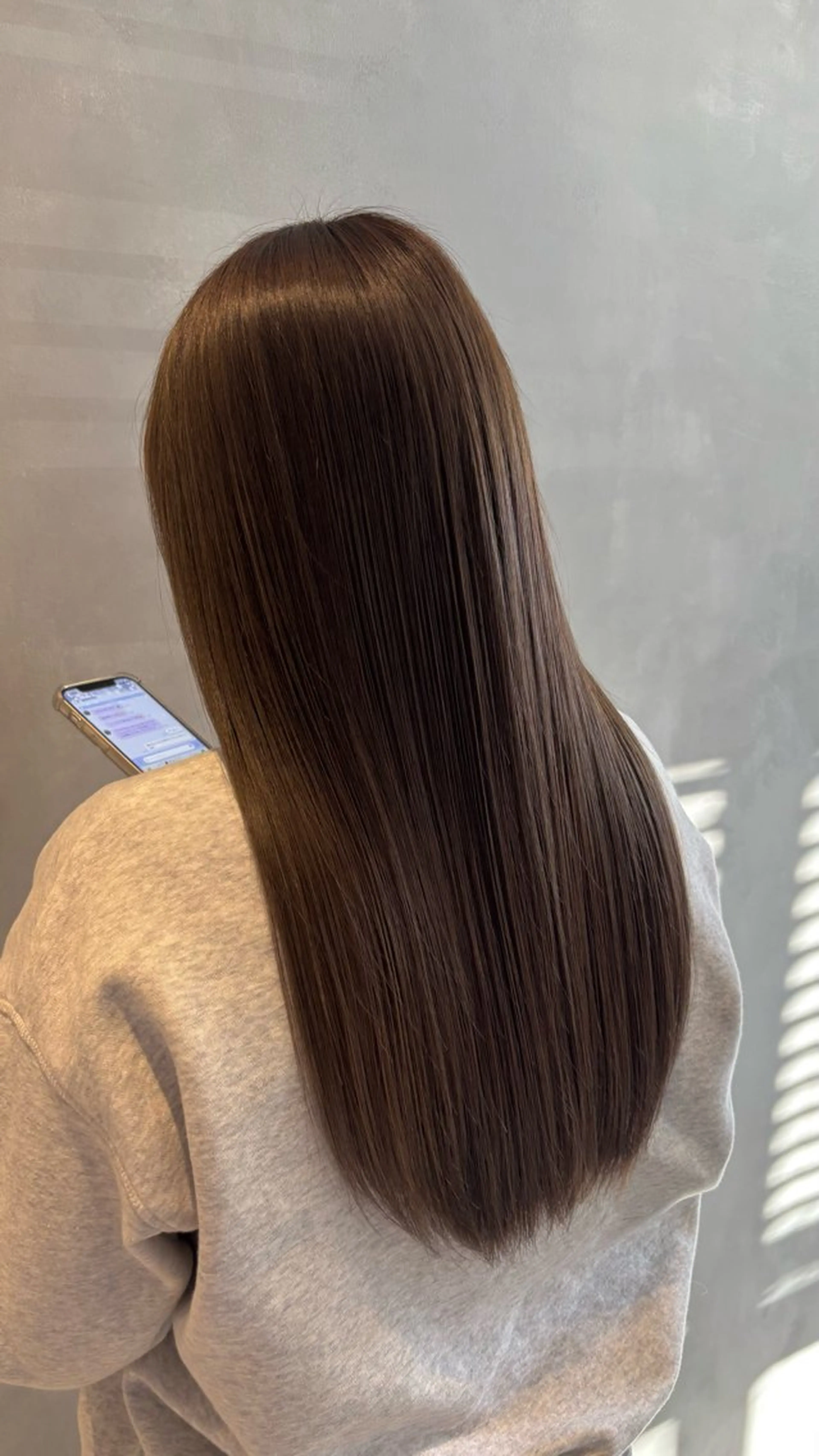 ロング カラー ヘアカラー 長瀬 友唯のヘアスタイル