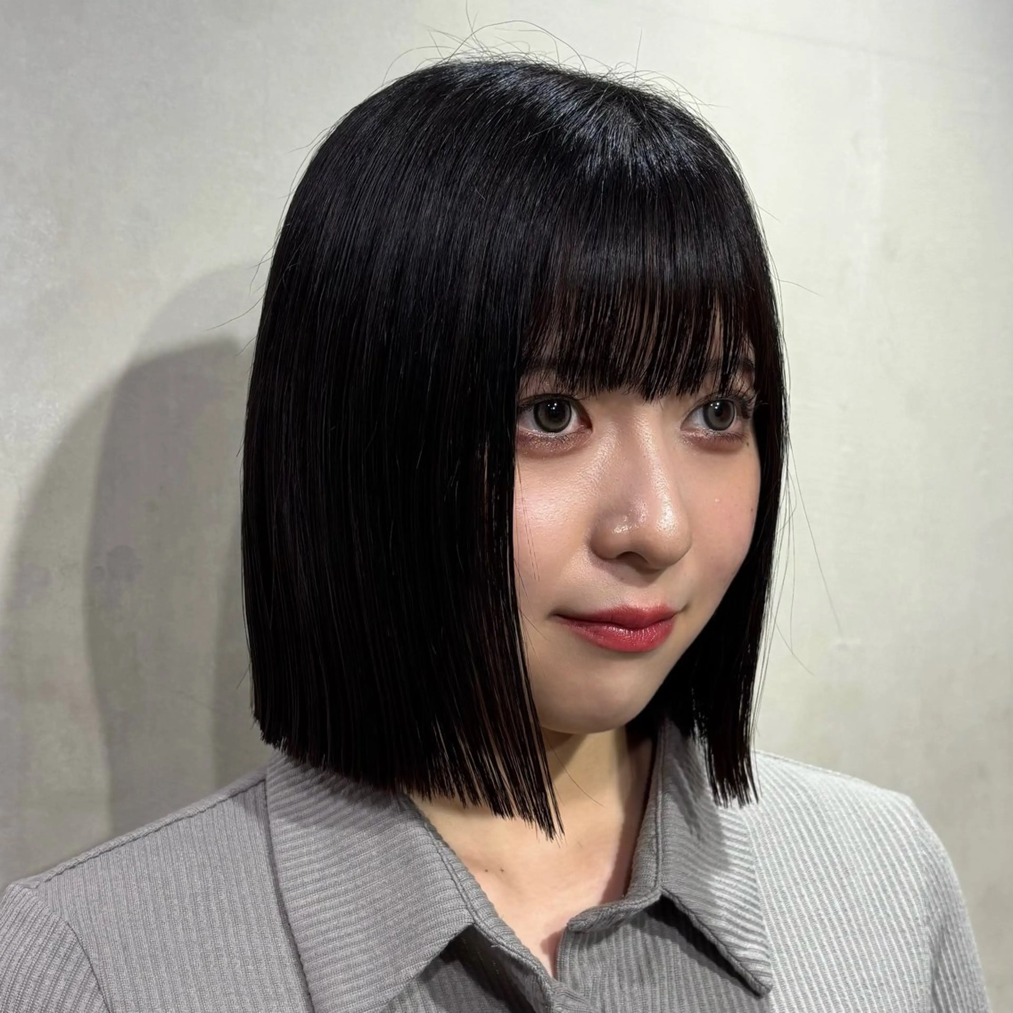 ショート のむらあんじゅ/ 韓国風レイヤーೀのヘアスタイル