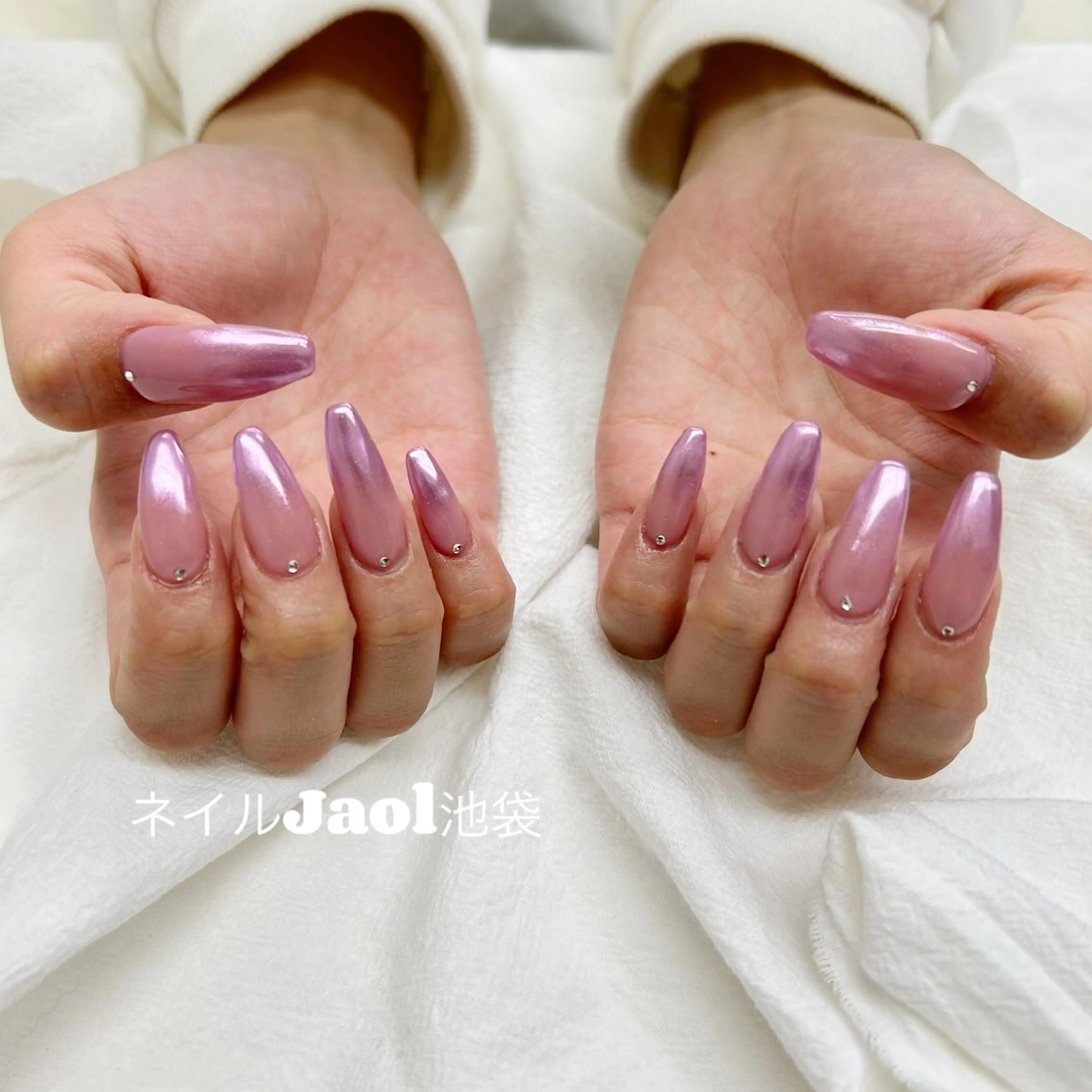 ロング ロング ハンドネイル nail jaol池袋店所属・ネイルJaol 池袋のネイルデザイン