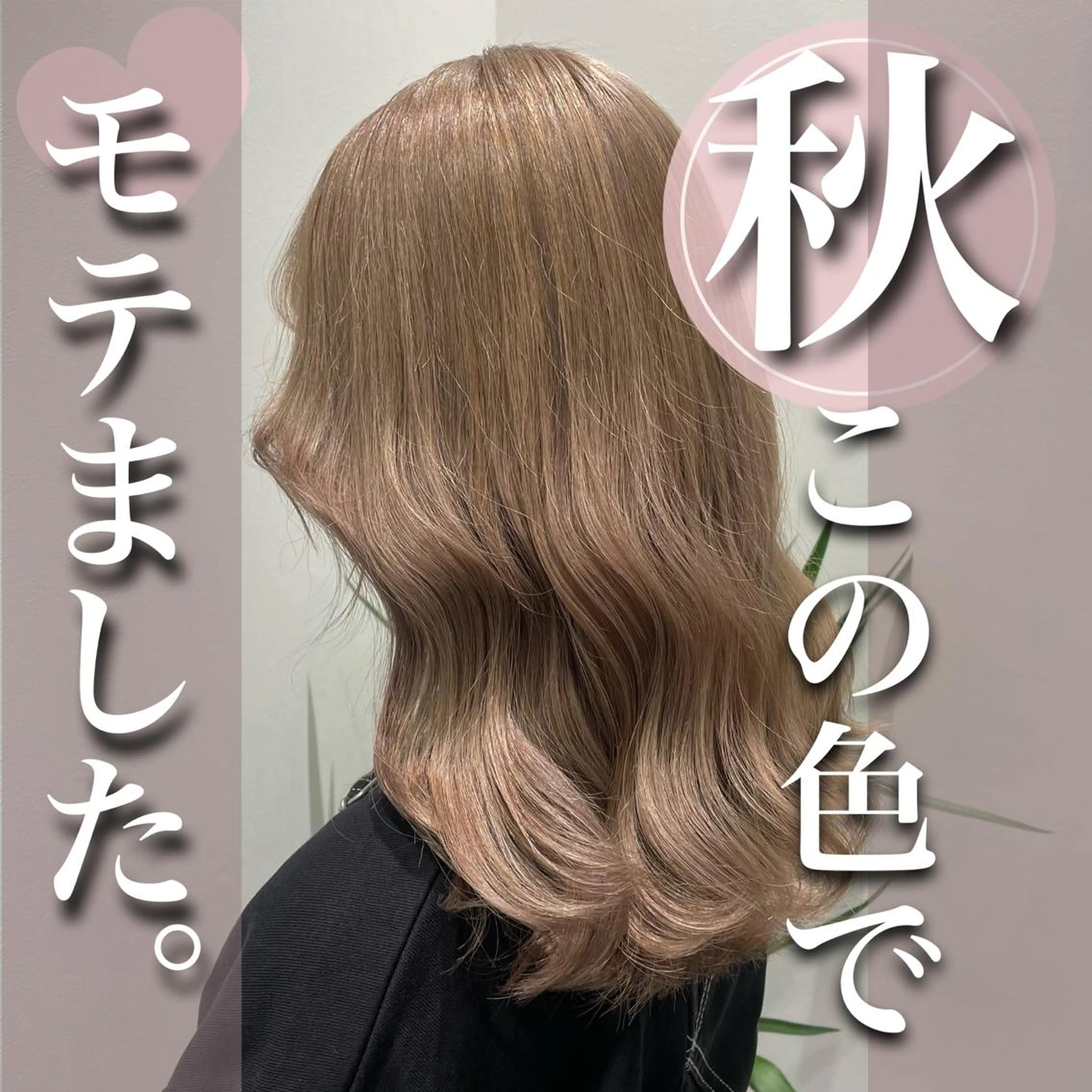 ミディアム ヘアカラー トリートメント ヘッドスパ ヘアセット 大人っぽ上品🤍韓国 レイヤー🤍ふうがのヘアスタイル
