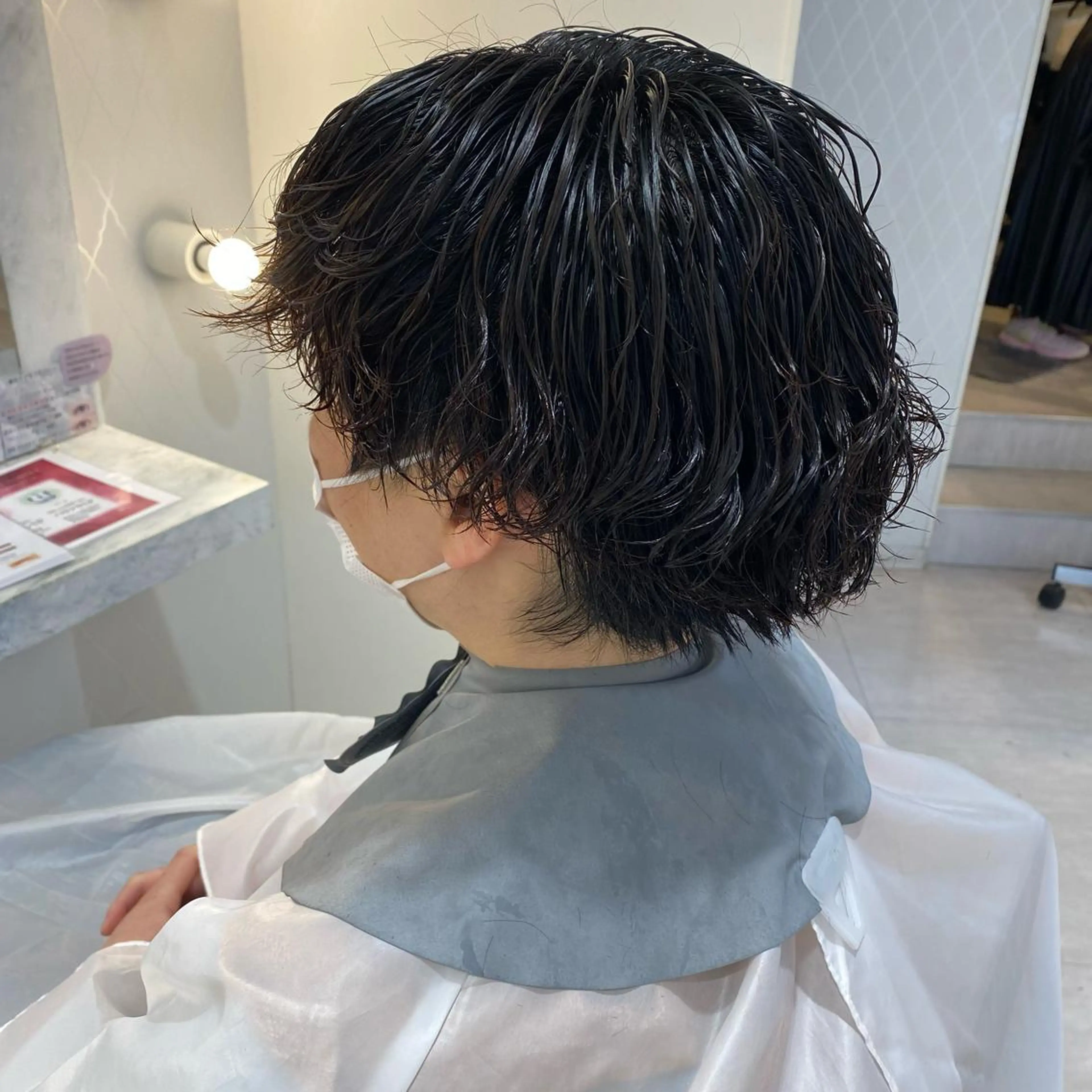 メンズ メンズパーマ 三好 涼華のヘアスタイル
