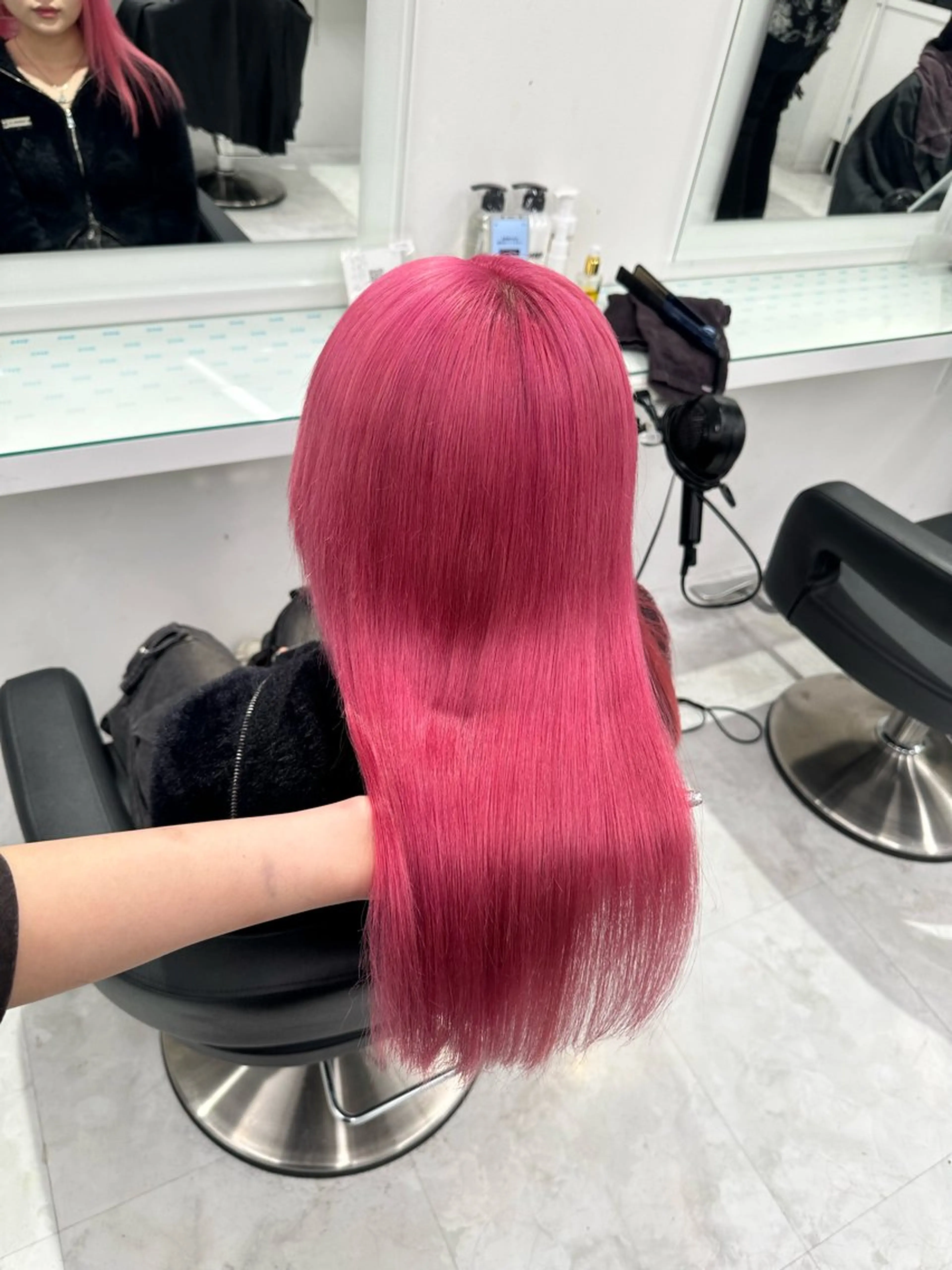 カラー マンツーマン/原宿/ 透明感カラー⭐️のヘアスタイル
