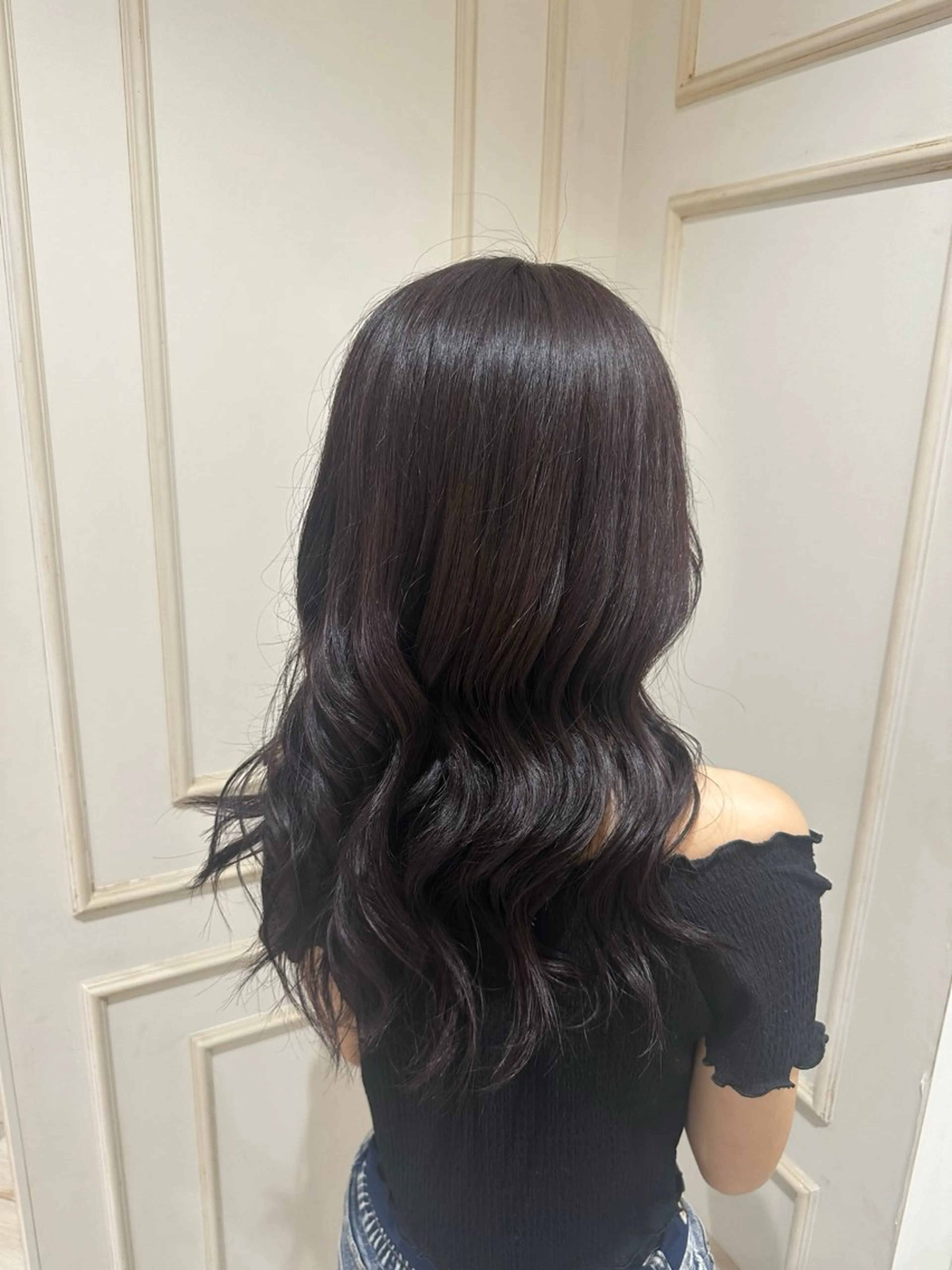 ロング カット ヘアカラー 釣谷 優心のヘアスタイル