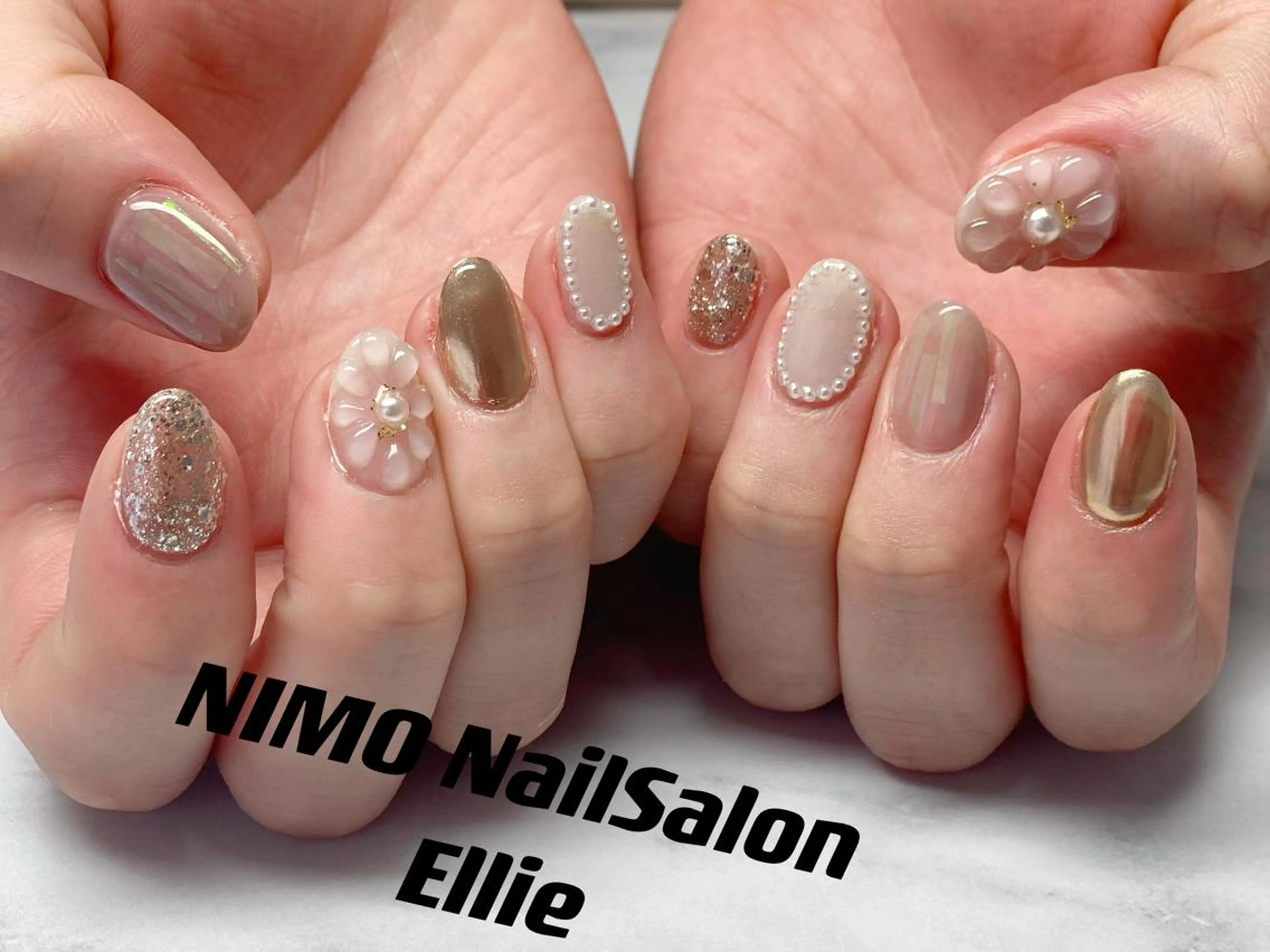 ネイル ハンドネイル ハンドケア ♡Ellie ♡のネイルデザイン