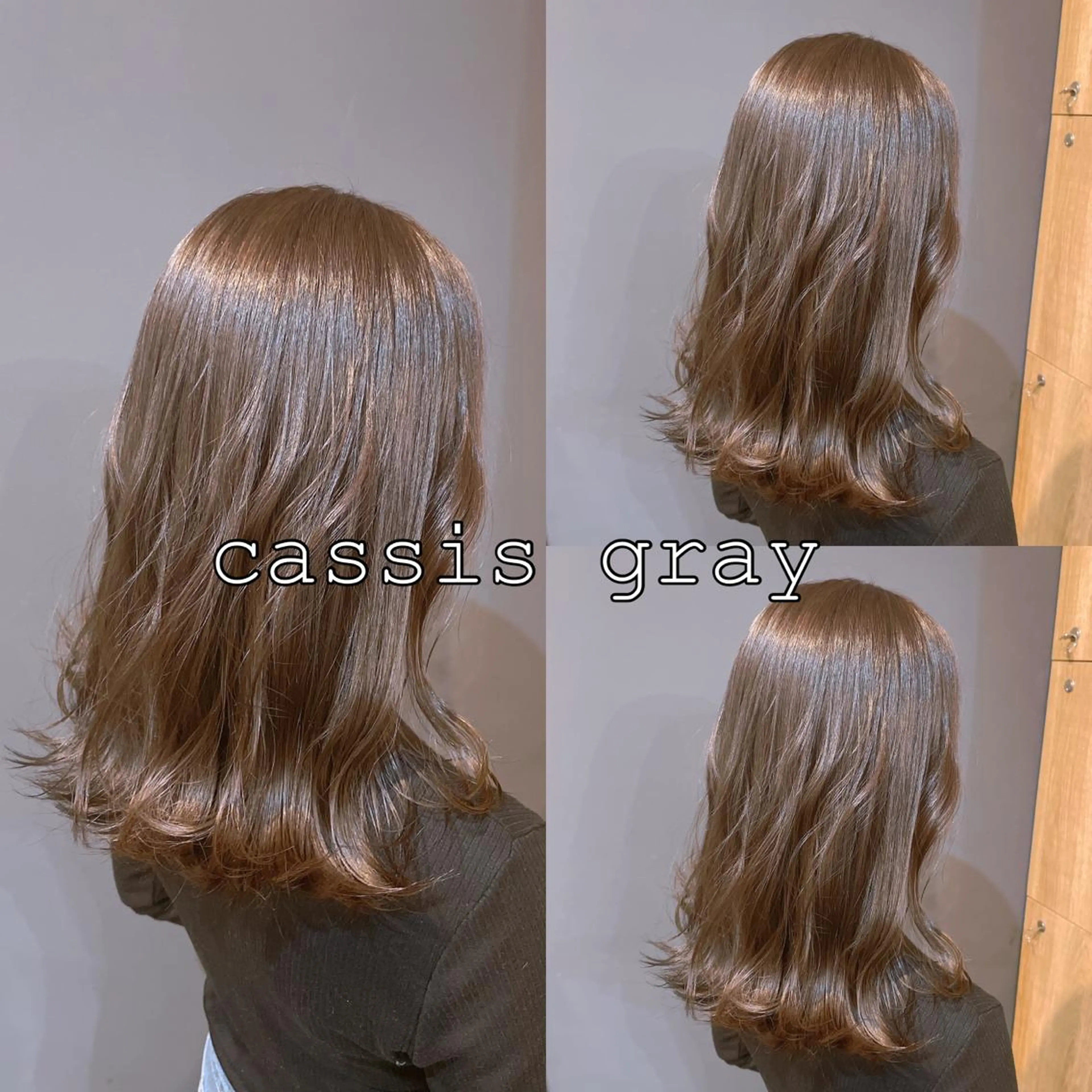 ミディアム カット ヘアカラー 韓国ヘア/レイヤー 🇰🇷/艶髪/長橋のヘアスタイル